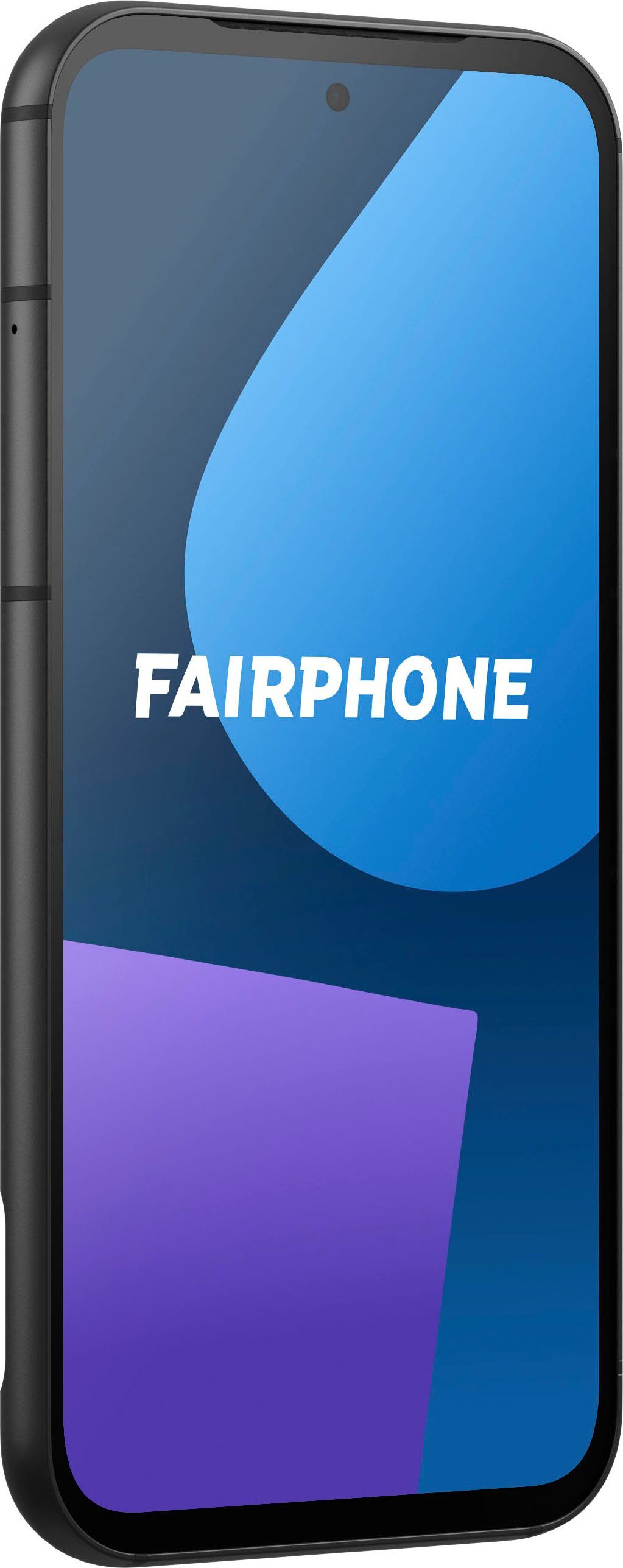 256 Smartphone (16,40 FAIRPHONE GB 5 Zoll, Kamera) matte cm/6,46 Speicherplatz, MP 50 Fairphone black