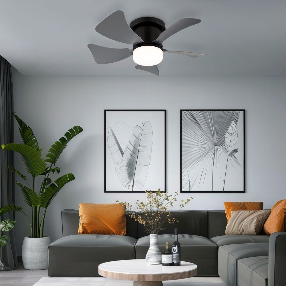 GLOBO LIGHTING Deckenventilator, Deckenventilator Deckenlampe Fernbedienung günstig online kaufen
