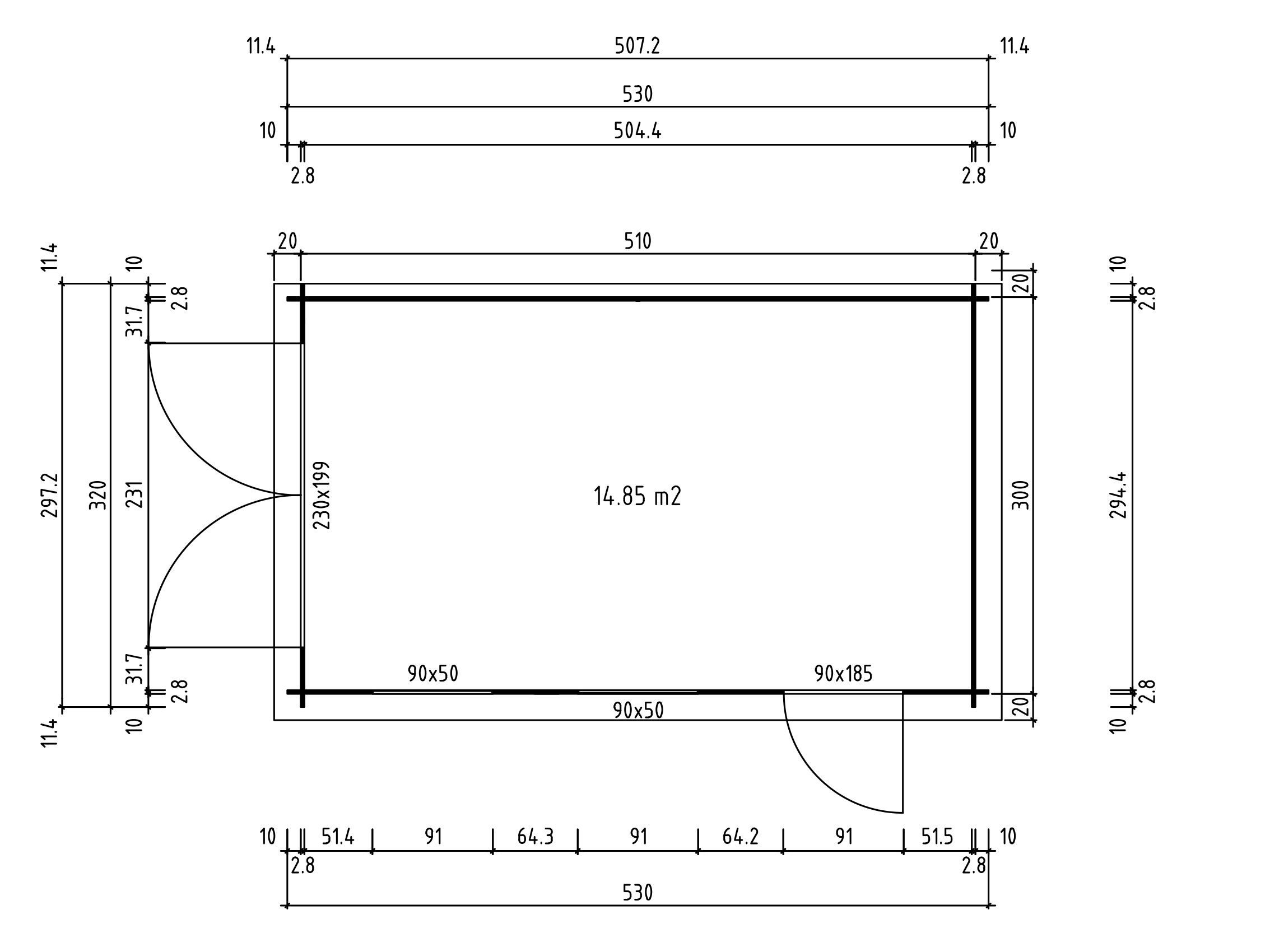 Fjordholz Garage Ken 28