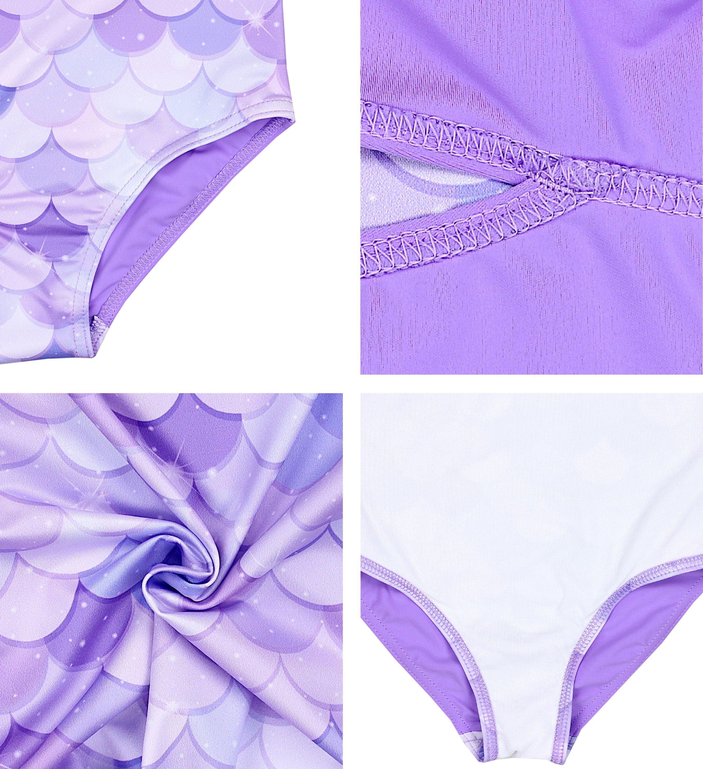 Aquarti Badeanzug Aquarti Mädchen Badeanzug mit Ringerrücken Print