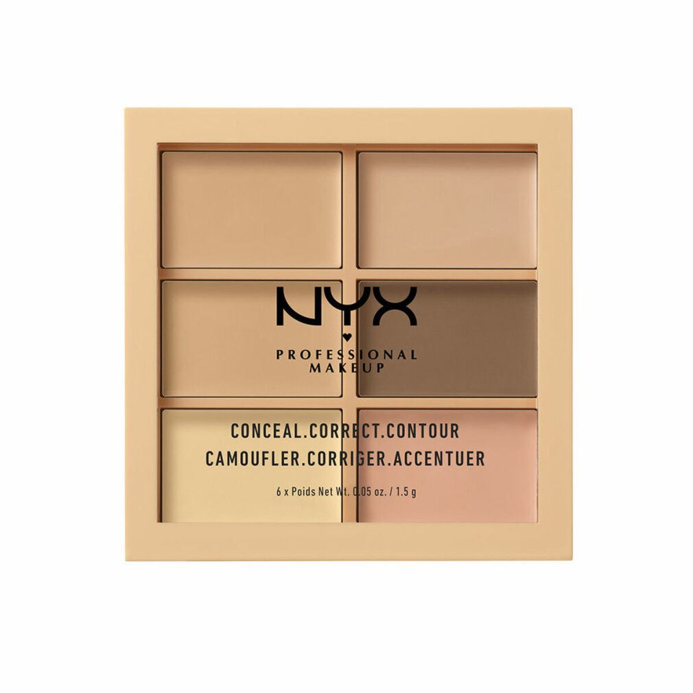 Nyx Professional Make Up Lidschatten Conceal Correct Contour Light 6x 1,5g