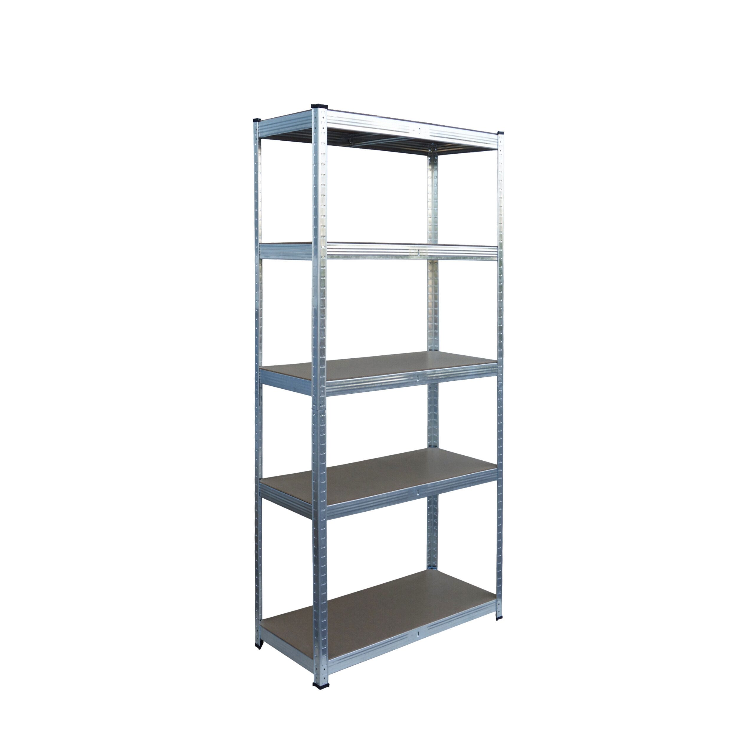 relaxdays Schwerlastregal mit 5 Ebenen bis 875 kg, 30 x 60 x 180 cm günstig online kaufen