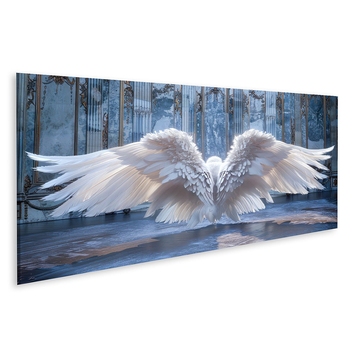 islandburner Leinwandbild Digital erzeugte, ultra-realistische, riesige Eng günstig online kaufen