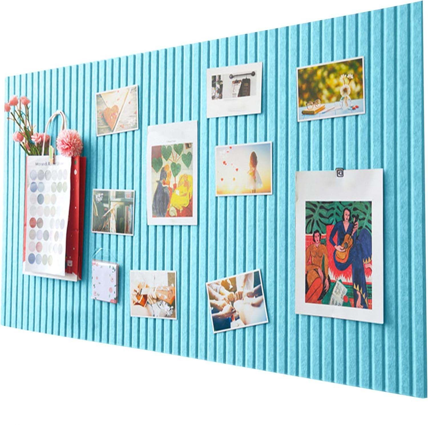 Coonoor Pinnwand Fototafel mit selbstklebendem Klebeband,dekorative korkwand aus Filz