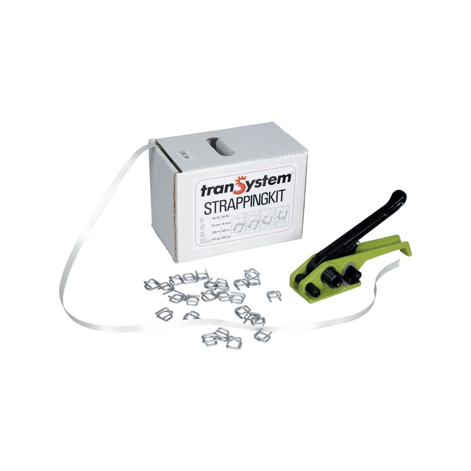 Contorion Spanngurt PES-Kraftband-Set 1 komplett 16mm