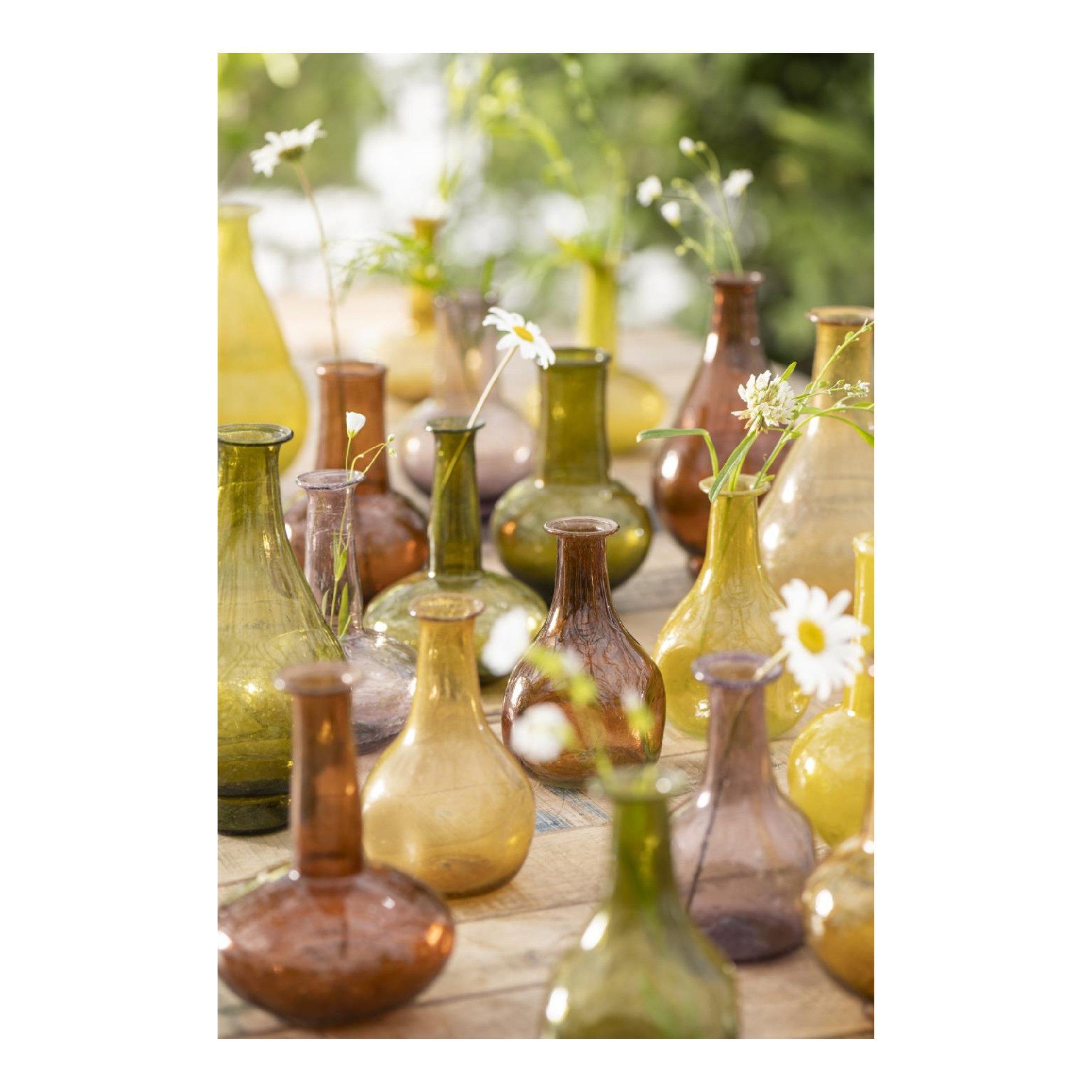 Ib Laursen Dekovase IB Laursen Vase Anemone mit breitem Hals UNIKA