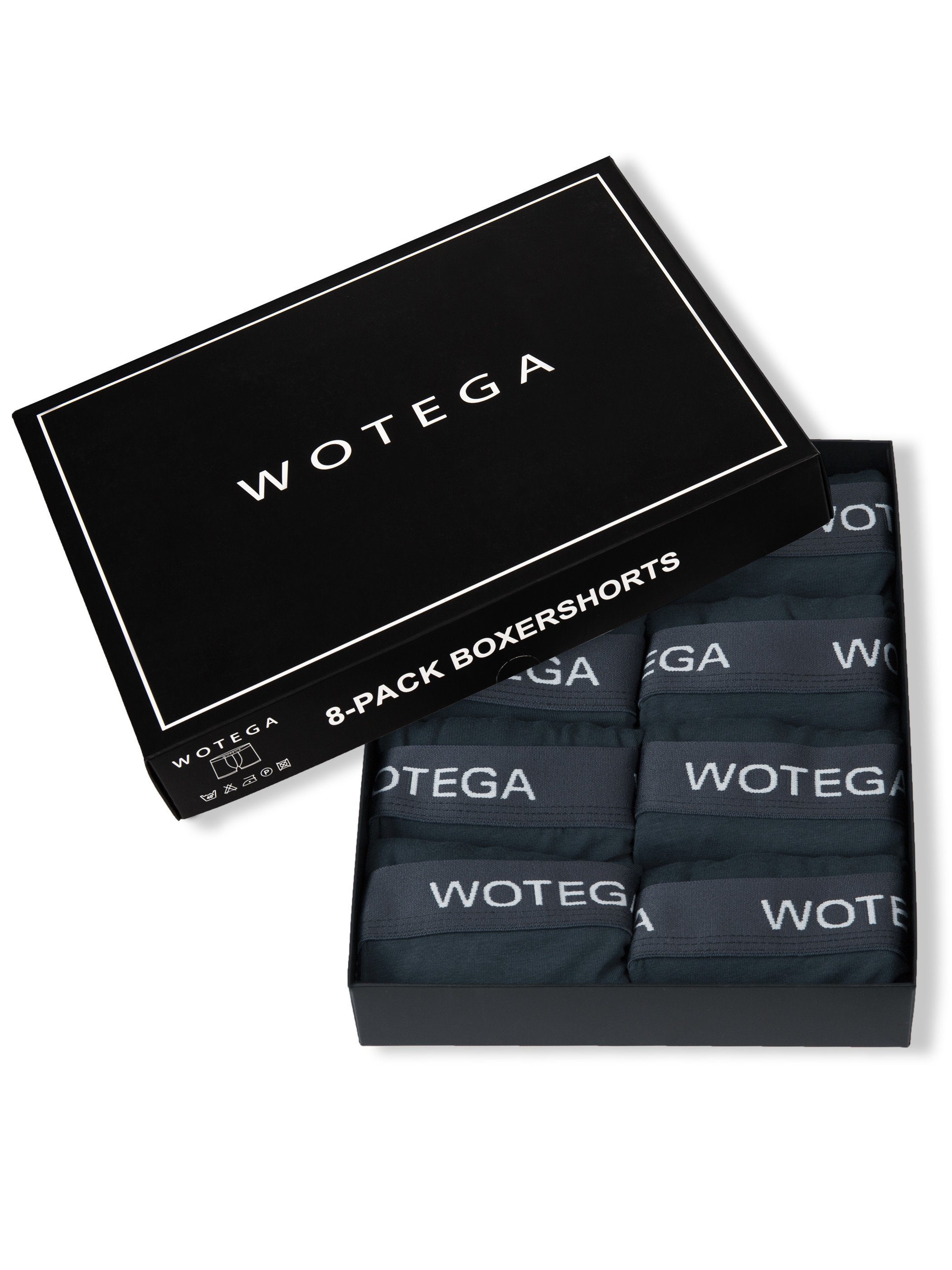 WOTEGA Boxershorts Joe (Spar-Set, 8er-Pack) moderne Baumwoll Unterhosen exklusiv im 8er Pack – Bild 5 von 5