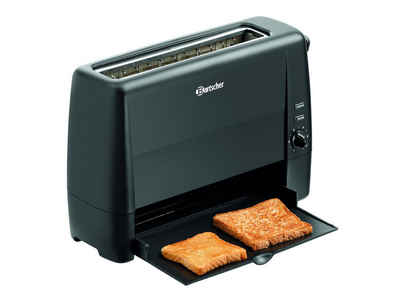 Bartscher Toaster Toaster TS20Sli, Toastrutsche, schwarz, 100282