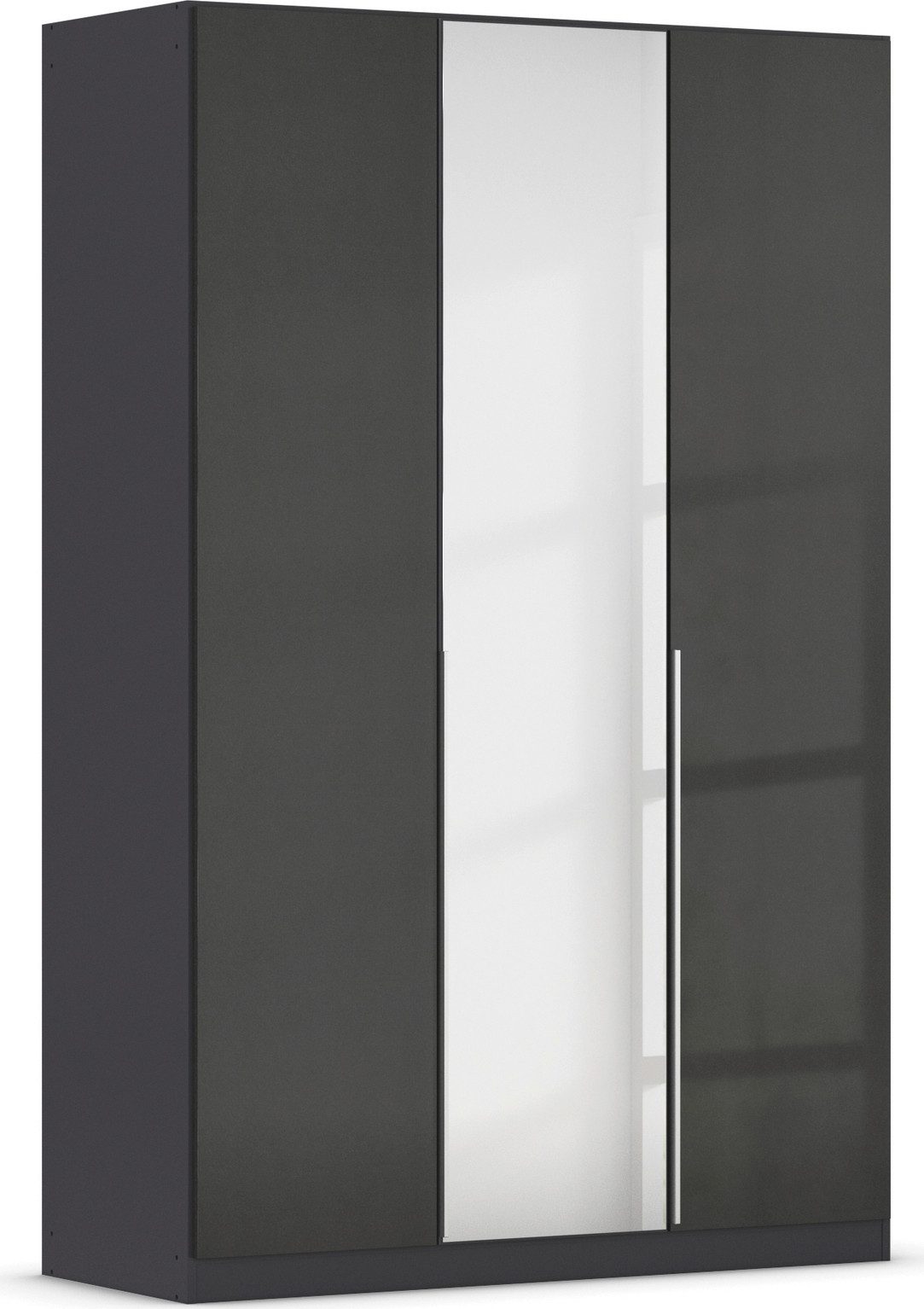 OTTO home Drehtürenschrank Kleiderschrank Schrank Garderobe AGORDO mit Dekor- oder Hochglanzfront (in zwei Griff-Farben, Breiten 91-405 cm) durchdachte Innenausstattung, in 8 Breiten und 2 Höhen MADE IN GERMANY