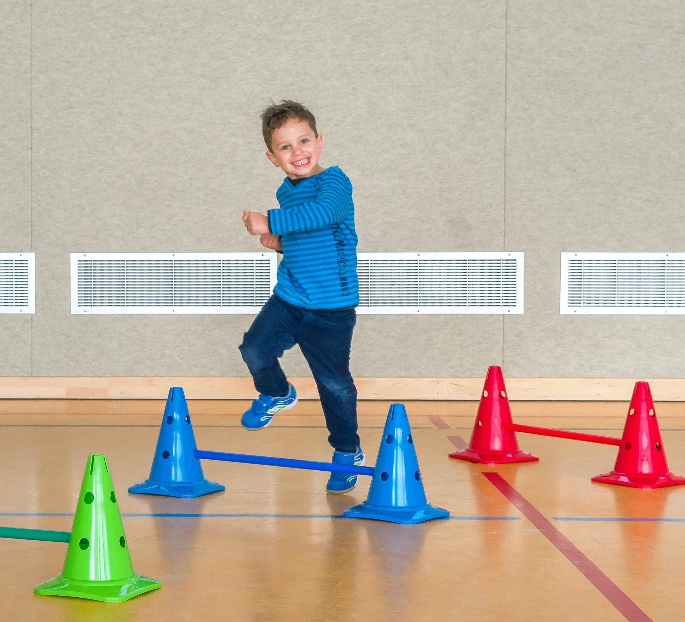 Betzold Gymnastikstäbe Gymnastik-Stäbe – Bewegungstraining Kinder Koordination (6-St)