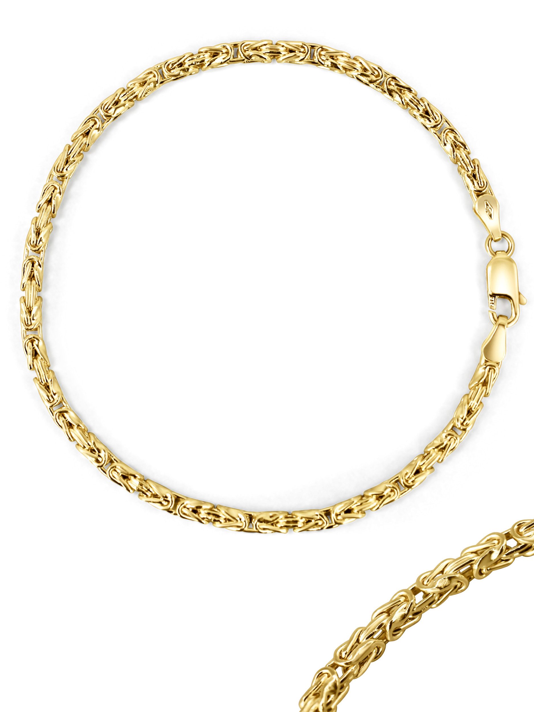 Antares Gold Goldarmband Isabel 14K Gold Königsarmband – 19 cm, 2,5 mm Eleg günstig online kaufen