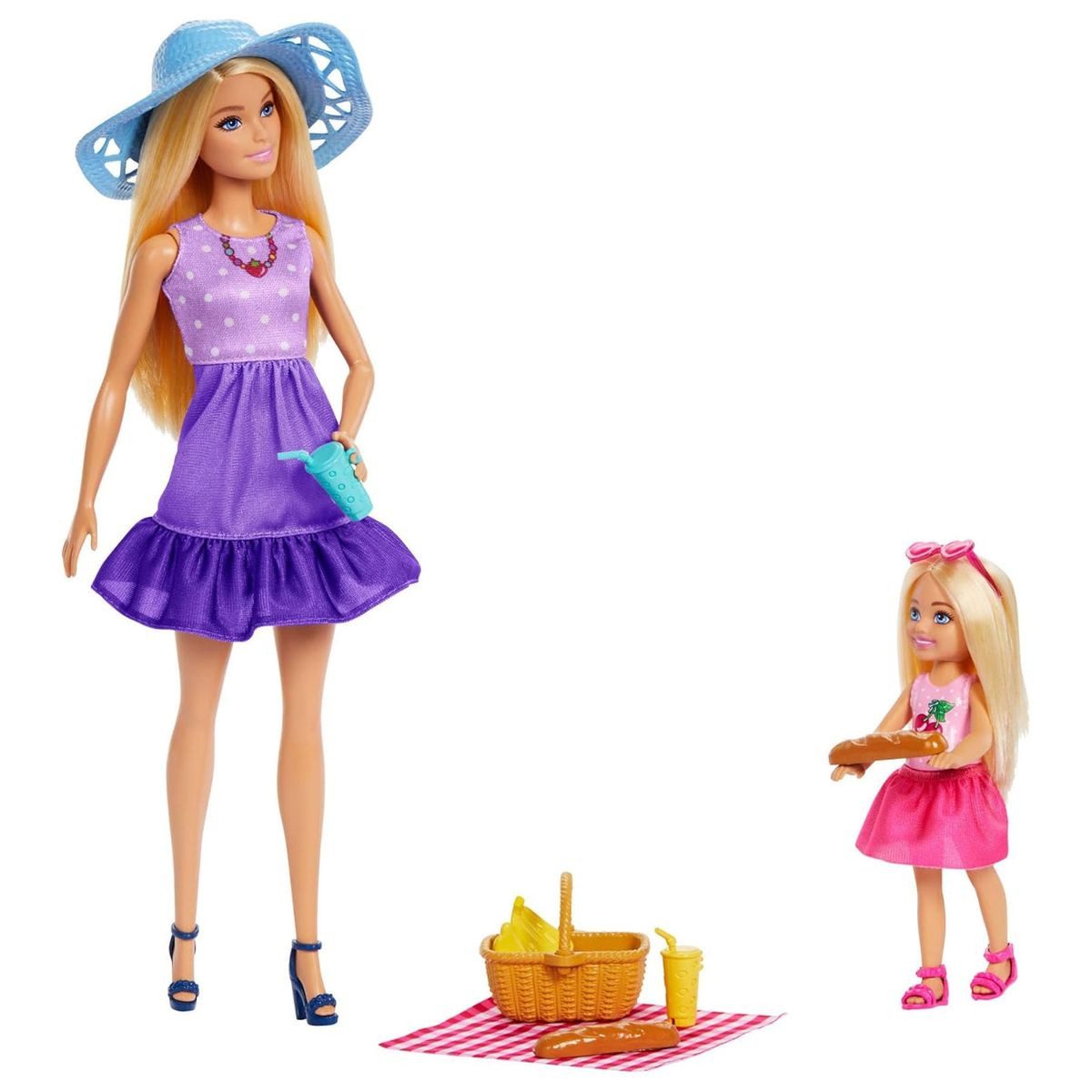 Mattel® Anziehpuppe Mattel JBF43 - Barbie - Family & Friends - Malibu & Che günstig online kaufen
