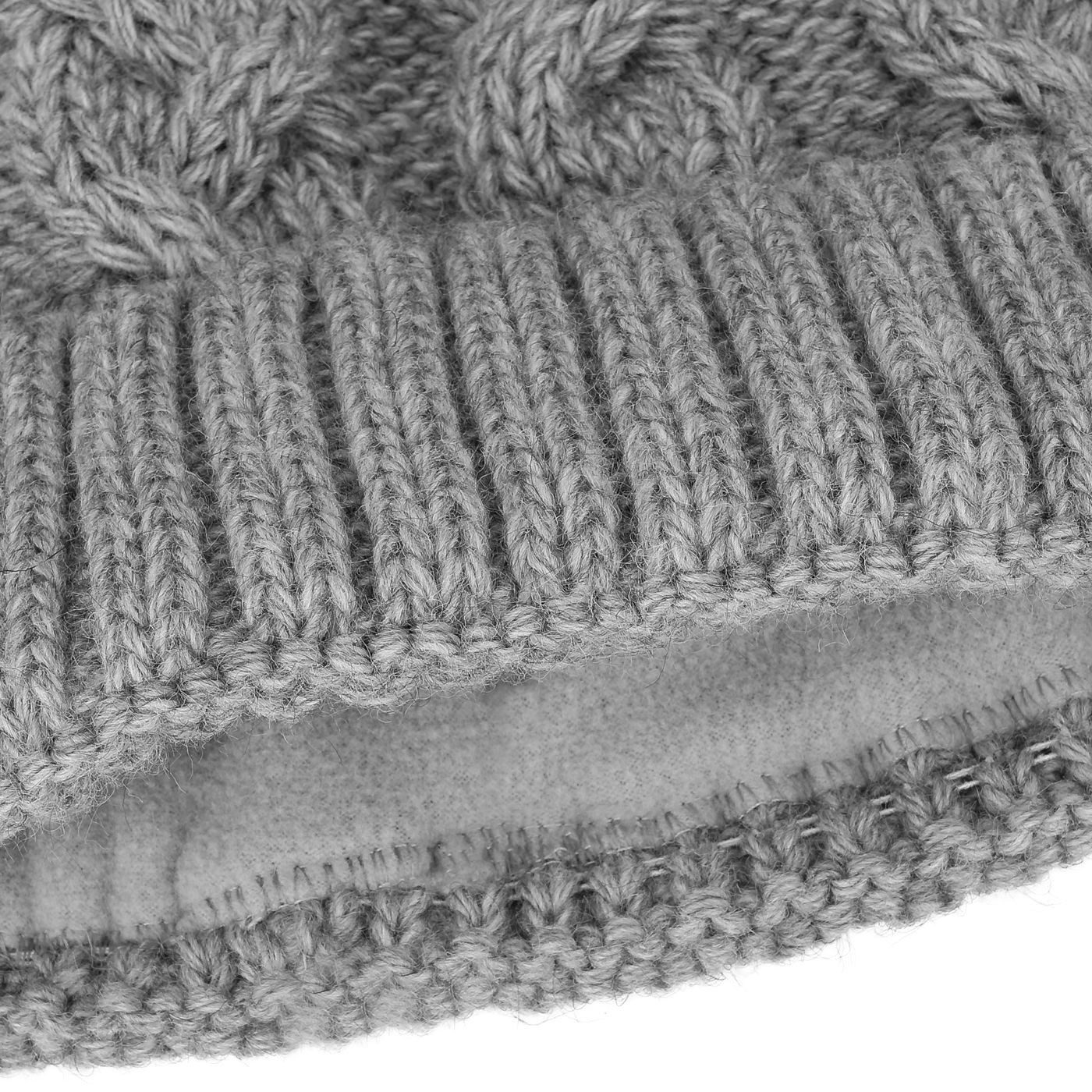 Neverless Bommelmütze Warme Strickmütze Damen Wintermütze günstig online kaufen
