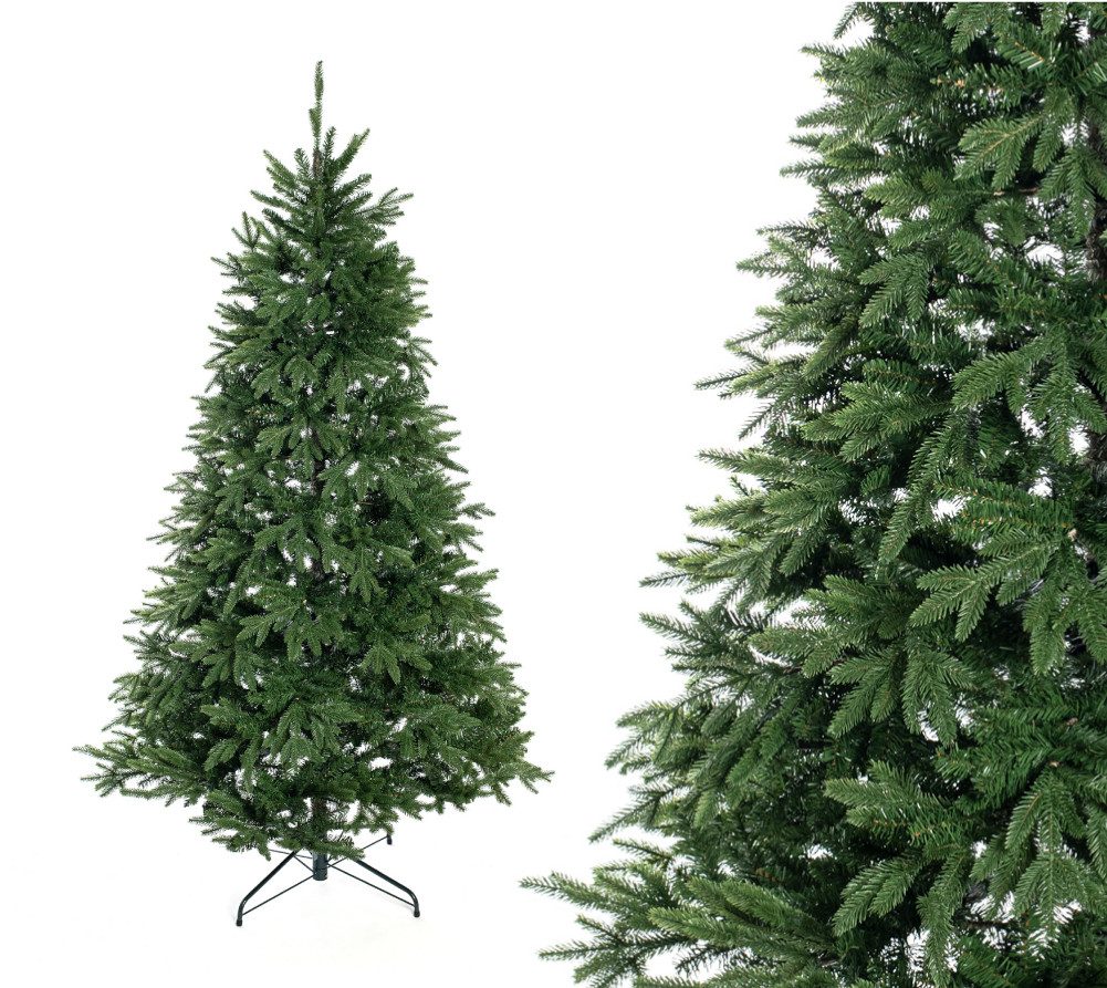 Evergreen Classics Künstlicher Weihnachtsbaum Sherwood Fichte, Nadeln aus PE und PVC