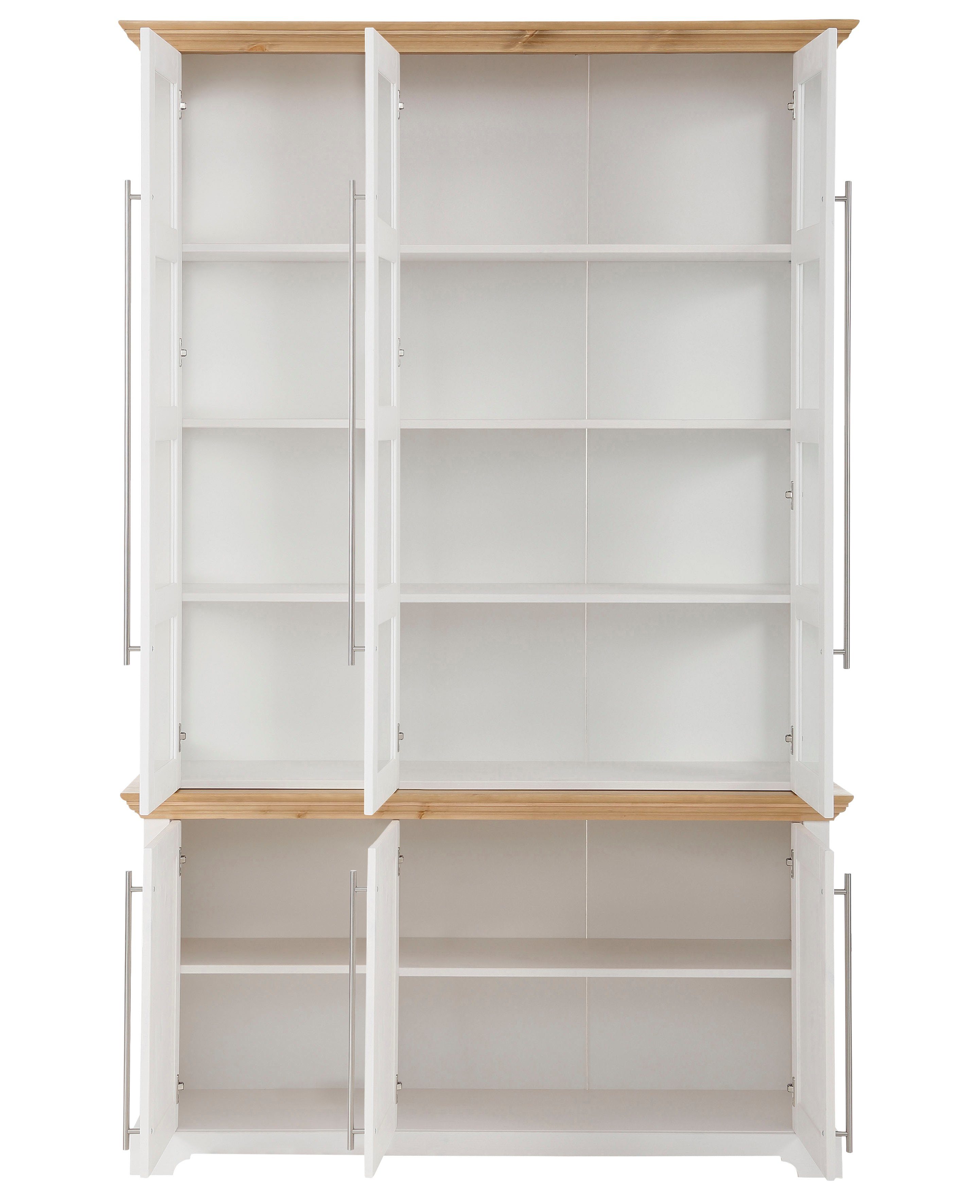 OTTO home Vitrine Melissa aus massiver Kiefer, FSC® zertifiziert, Breite 132 cm – Bild 5 von 5