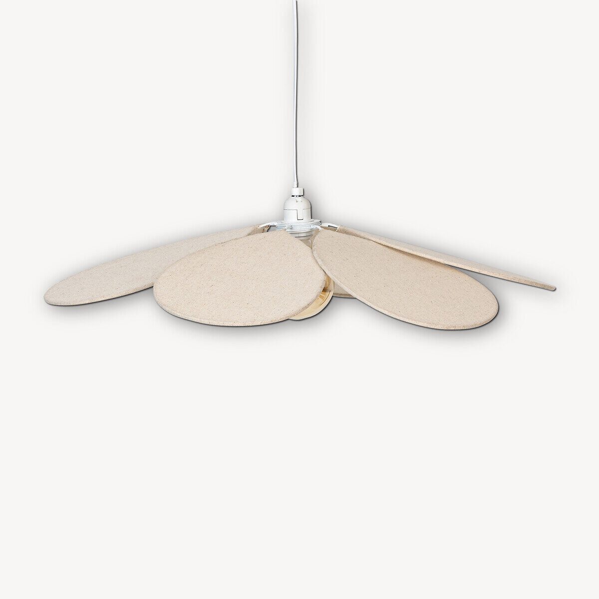 Atmosphera Créateur d'intérieur Pendelleuchte Deckenleuchte NAYA, Ø 72 cm, Leuchte mit Dekofunktion, ohne Leuchtmittel – Bild 4 von 5