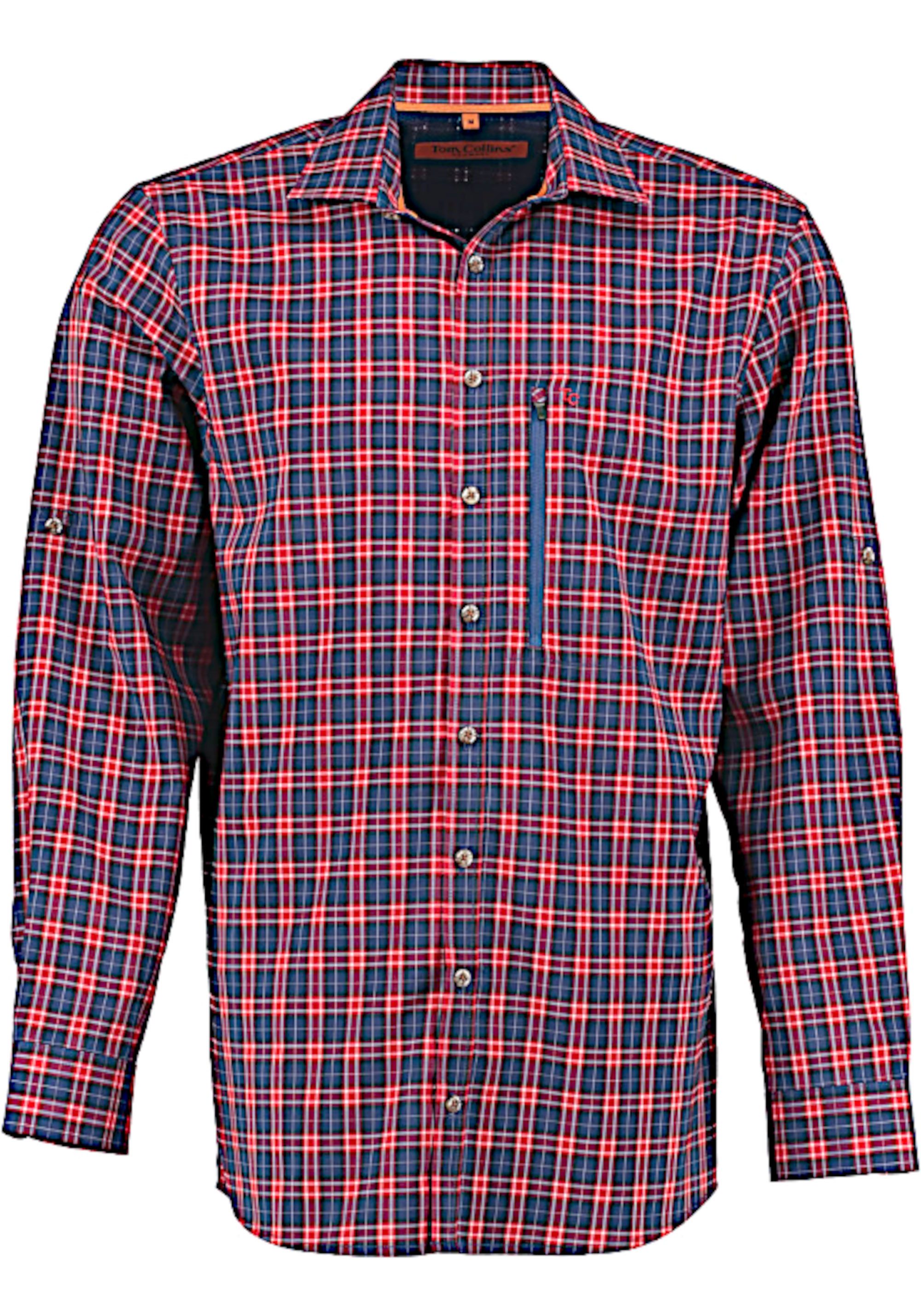 Tom Collins Outdoorhemd TH-0406 Outdoorhemd mit Stretch, Krempelarm Regular günstig online kaufen