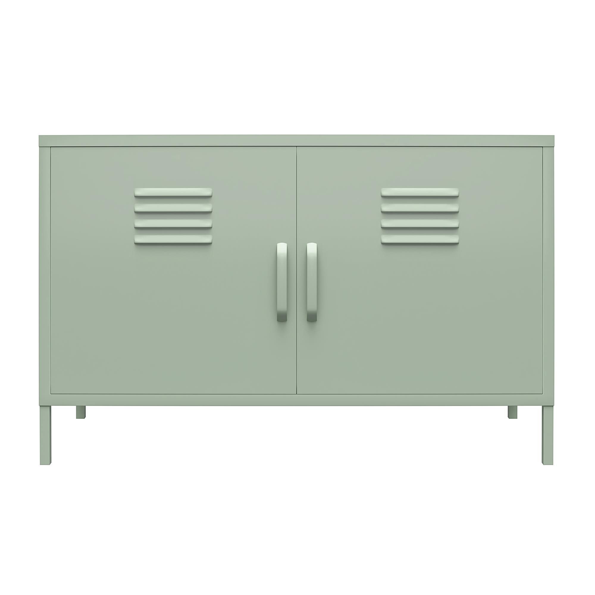 loft24 Sideboard Mission Disctrict, Schrank aus Metall mit 2 Türen günstig online kaufen