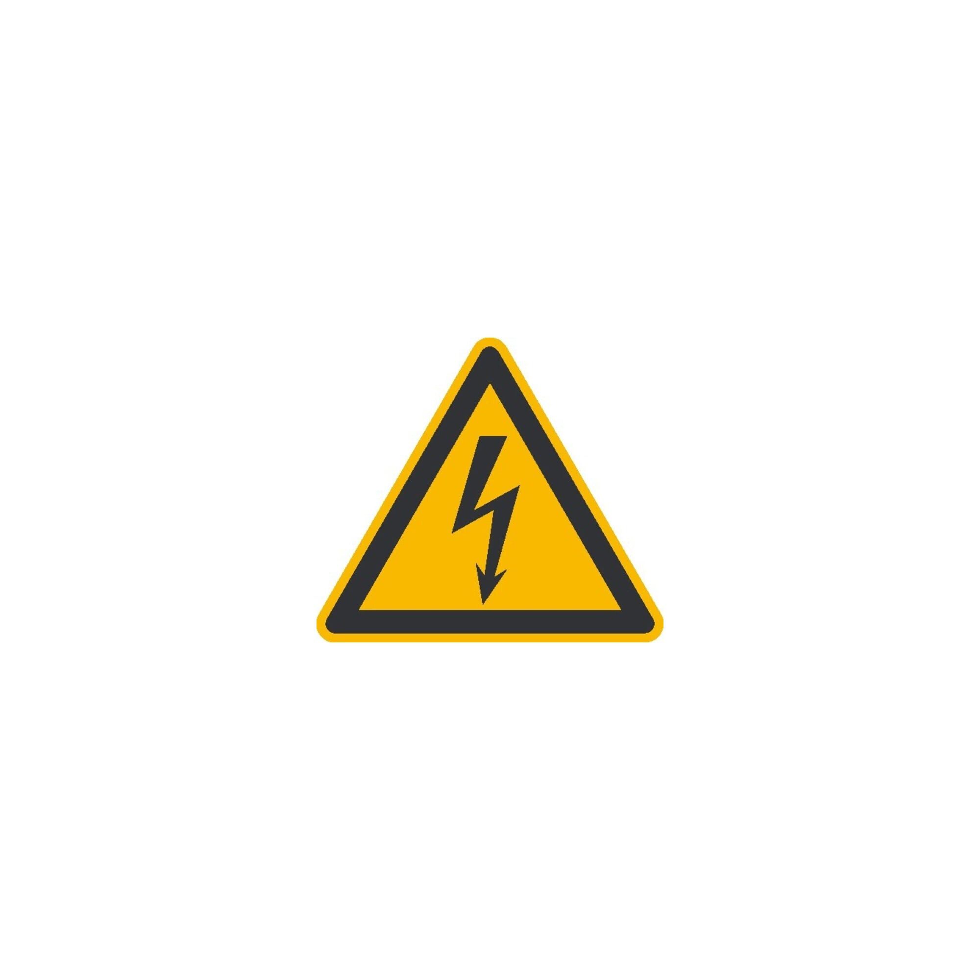 wolk SafetyMarking Warnschild Folie SL 50 mm Warnung vor gefährlicher elekt
