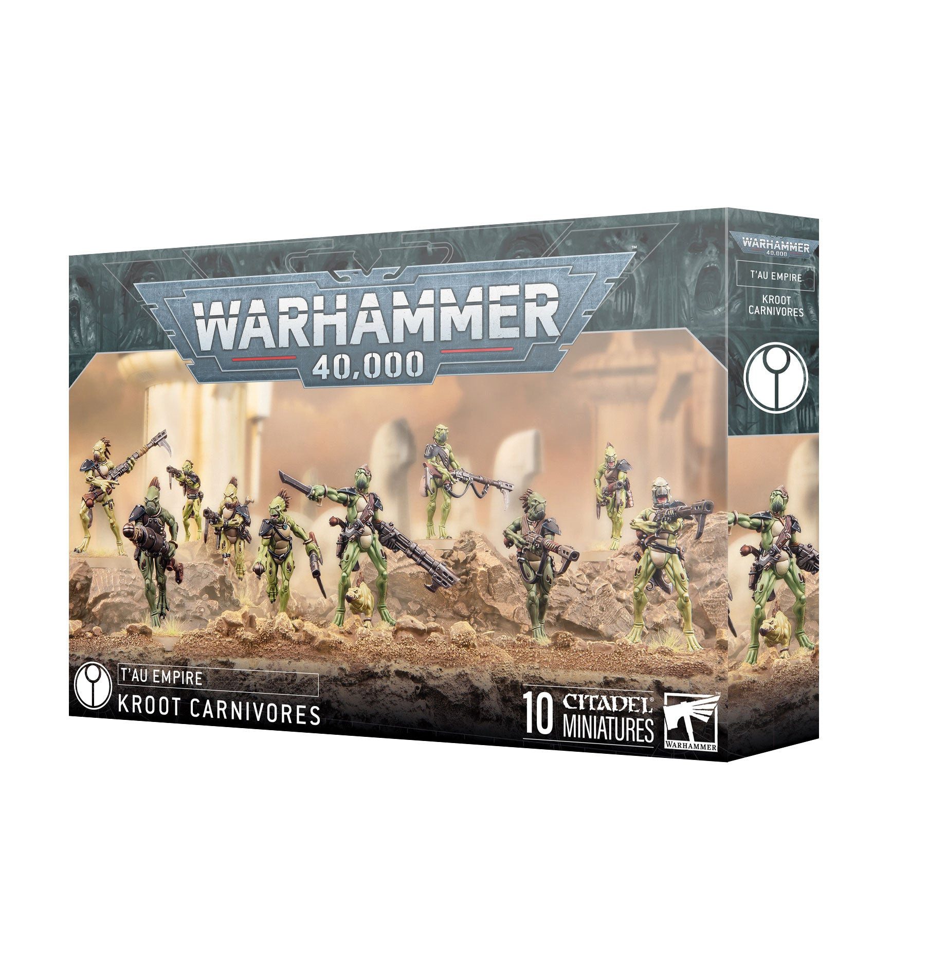 Games Workshop Spielfigur Warhammer 40.000 T'au Empire Karoot Carnivores günstig online kaufen