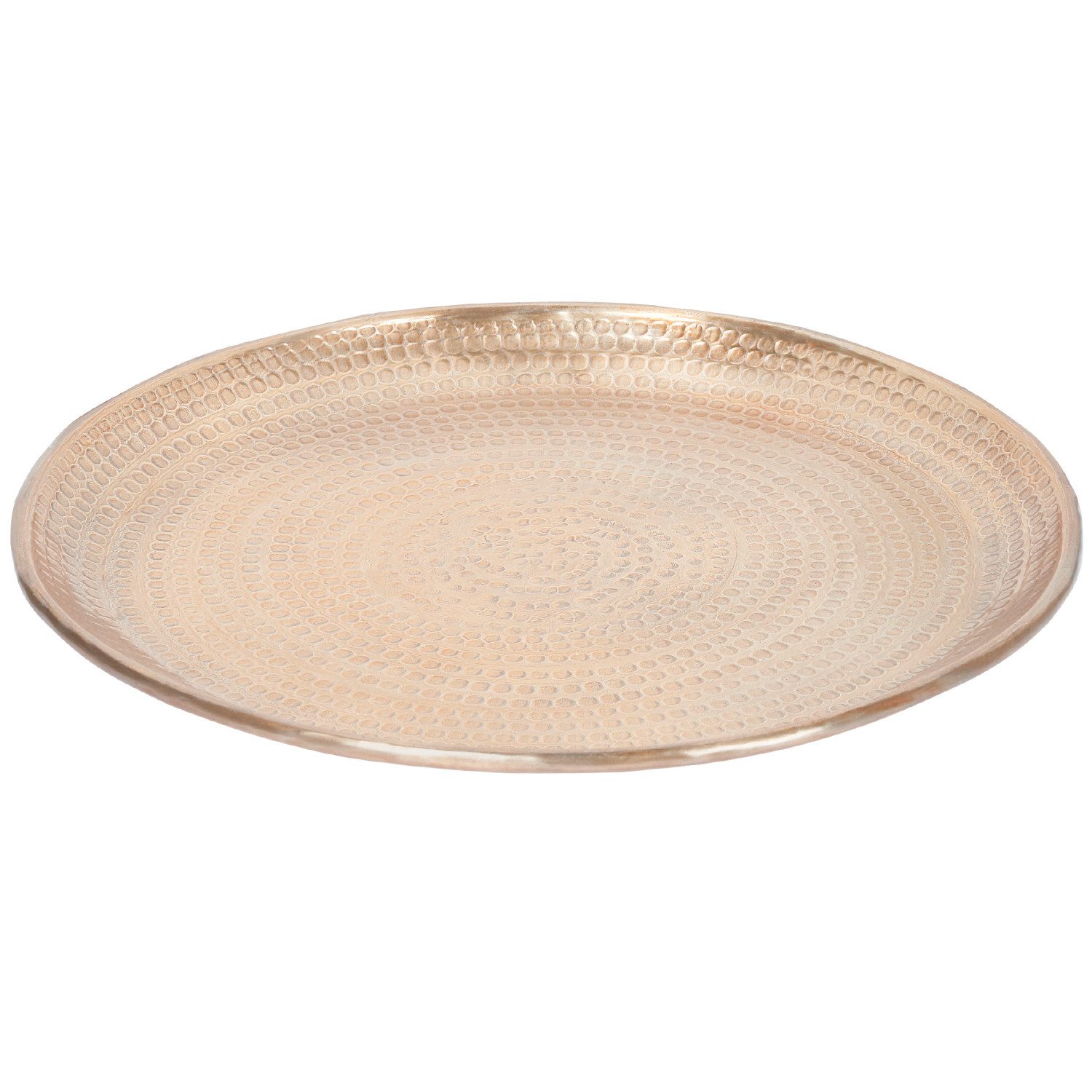 Dekotablett Vintage Tablett Serviertablett Deko Imera Gold 30cm