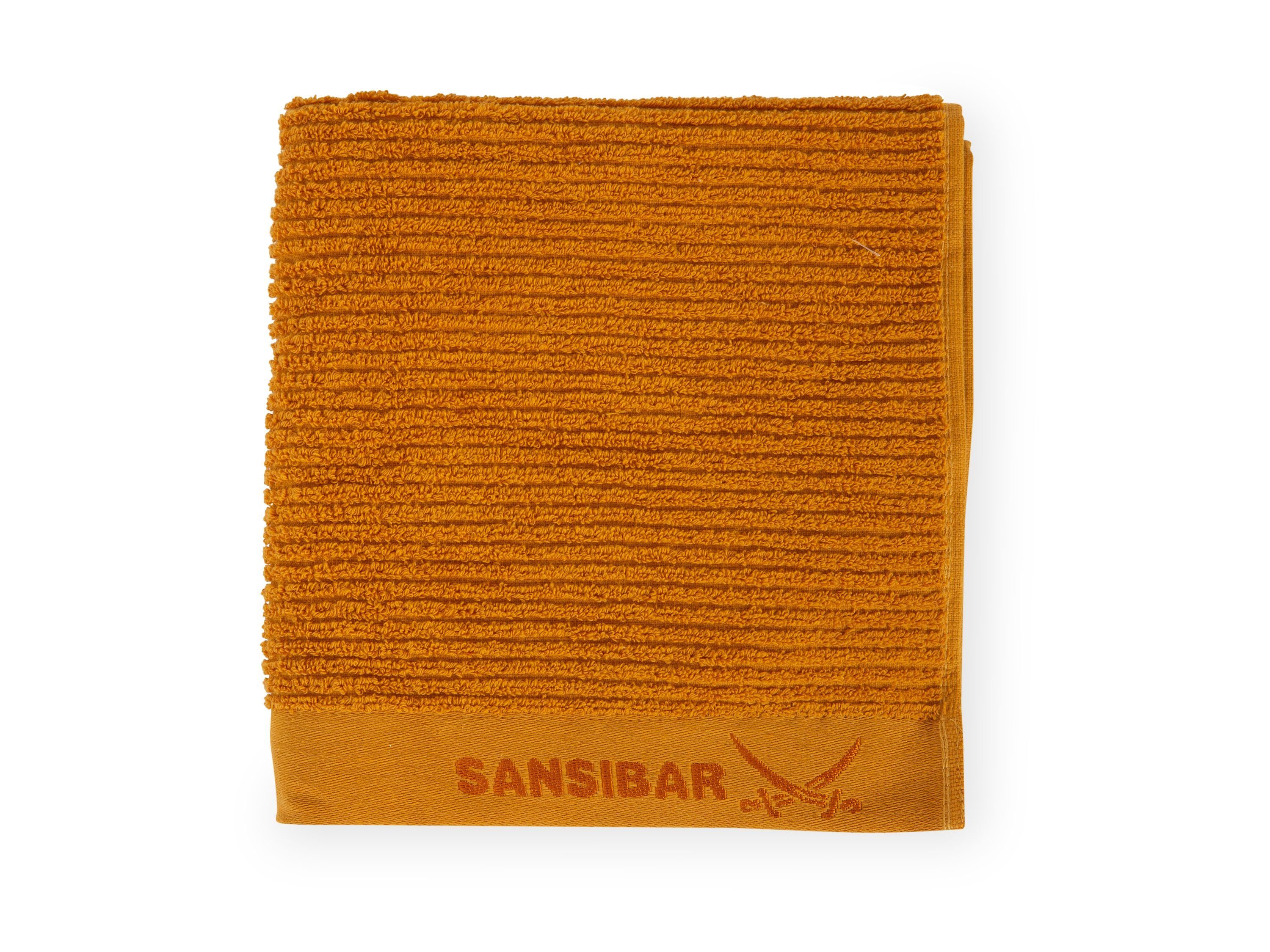Sansibar Sylt Handtücher Handtuch SANSIBAR COAST LB 100x50 cm gelb Handtücher