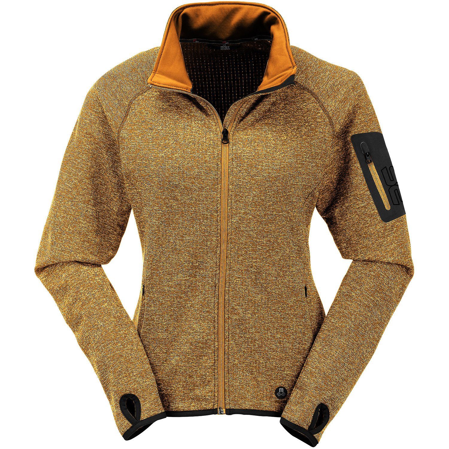 Maul Sport® Fleecejacke Fleecejacke Megastretch Gratlspitze II Gold