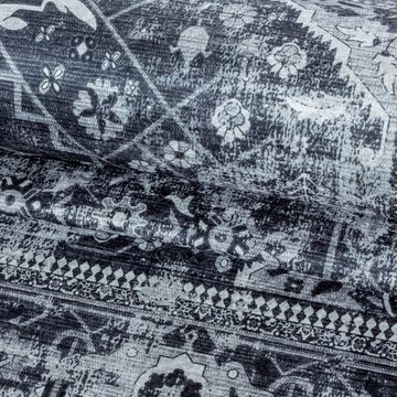 Teppich FIESTA 4301, Ayyildiz Teppiche, rechteckig, Höhe: 6 mm, pflegeleichter Kurflorteppich, moderner Vintage, Orient Optik