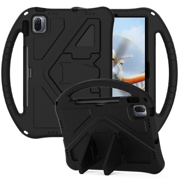 Wigento Tablet-Hülle Für Huawei MatePad 11 2021 aufstellbare Tablet Tasche Schutzhülle Cover Schwarz