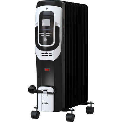 Güde Heizstrahler Ölradiator Elektroheizung OR 2000-9 DT - 85192, 3 Heizstufen, Thermostat, Überhitzungsschutz