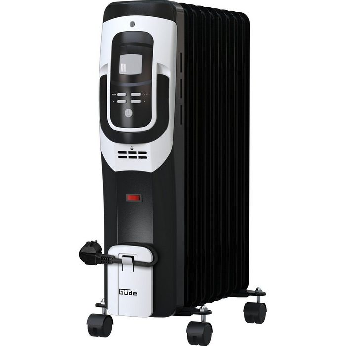 Güde Heizstrahler Ölradiator Elektroheizung OR 2000-9 DT - 85192 3 Heizstufen Thermostat Überhitzungsschutz