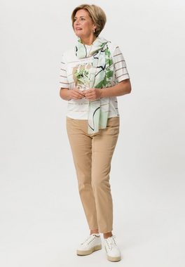 FRANK WALDER Blusenshirt mit feminin gestaltetem Ausschnitt