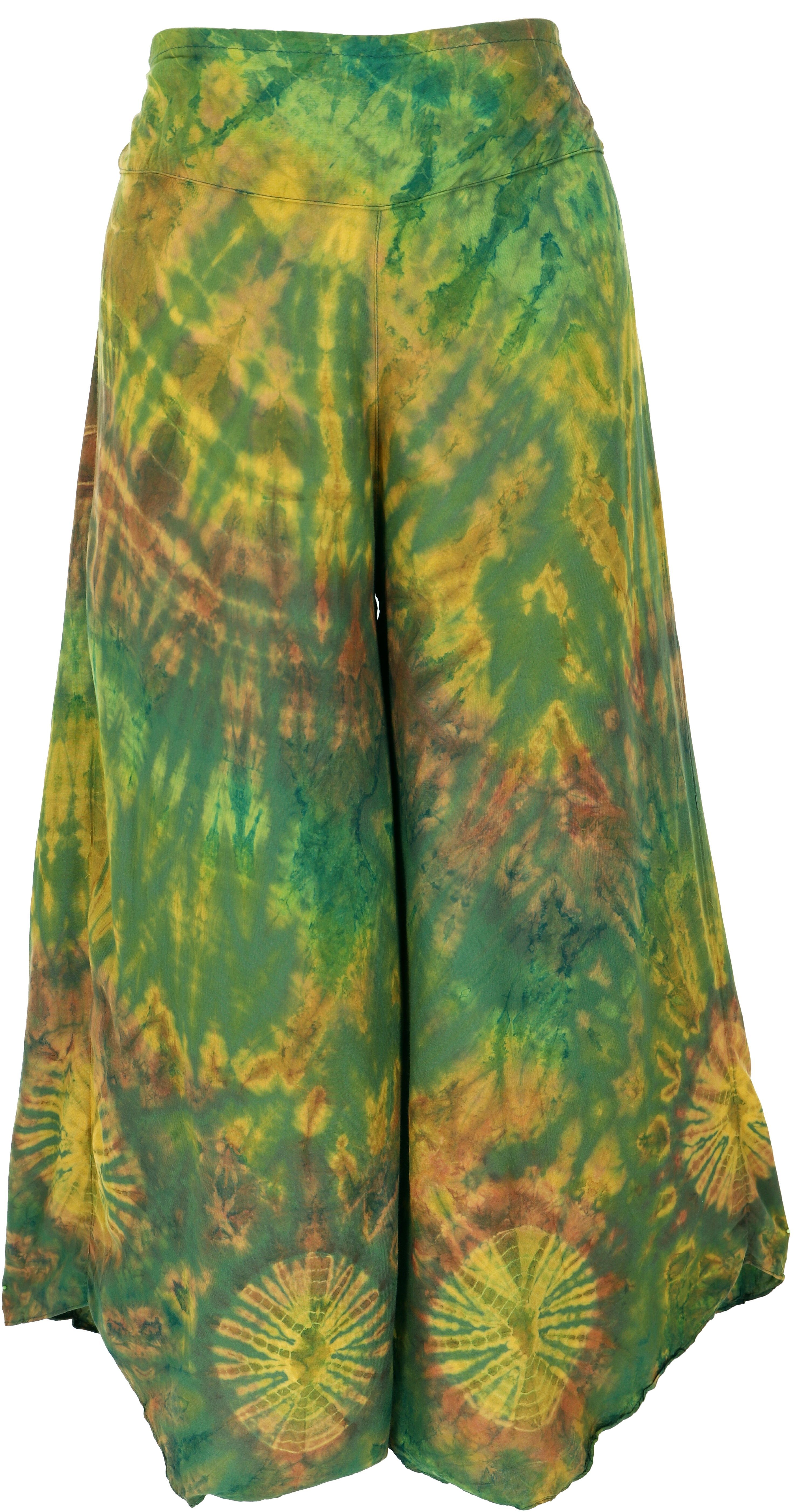 Guru-Shop Relaxhose Batik Palazzohose, Hosenrock, Batikhose,.. günstig online kaufen