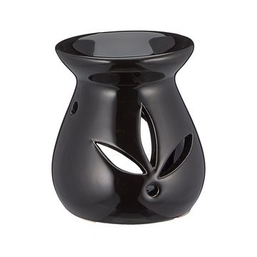 CEPEWA Duftlampe Duftlampe 3er Set Keramik braun schwarz weiß Aromalampe Raumduft