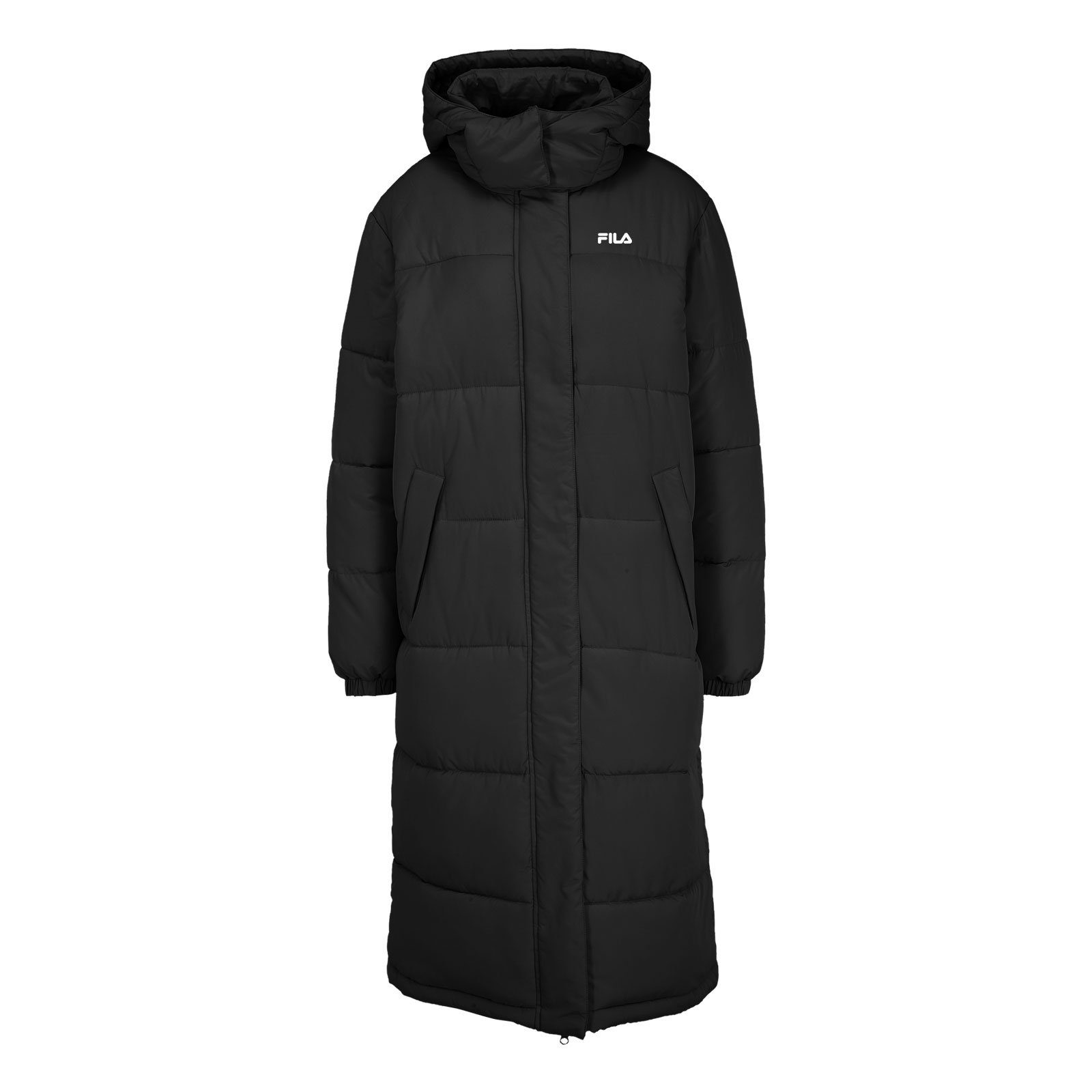 Winterjacke Puffer Markenlogo Fila 80010 Jacket Braunfels mit Long black
