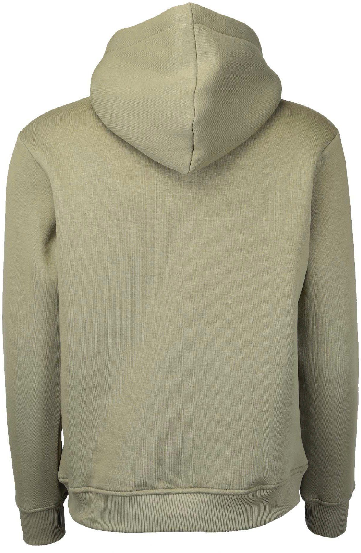 Zwillingsherz Hoodie Kapuze, Langarm, Kängurutasche, Leo-Details, modisch – Bild 4 von 5