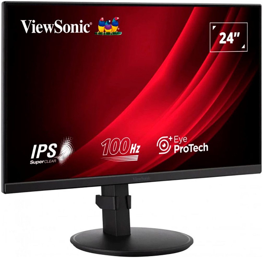 Viewsonic VS19713(VG2408A-MHD) LED-Monitor (61 cm/24 ", 1920 x 1080 px, Full HD, 5 ms Reaktionszeit, 100 Hz, SuperClear® IPS)