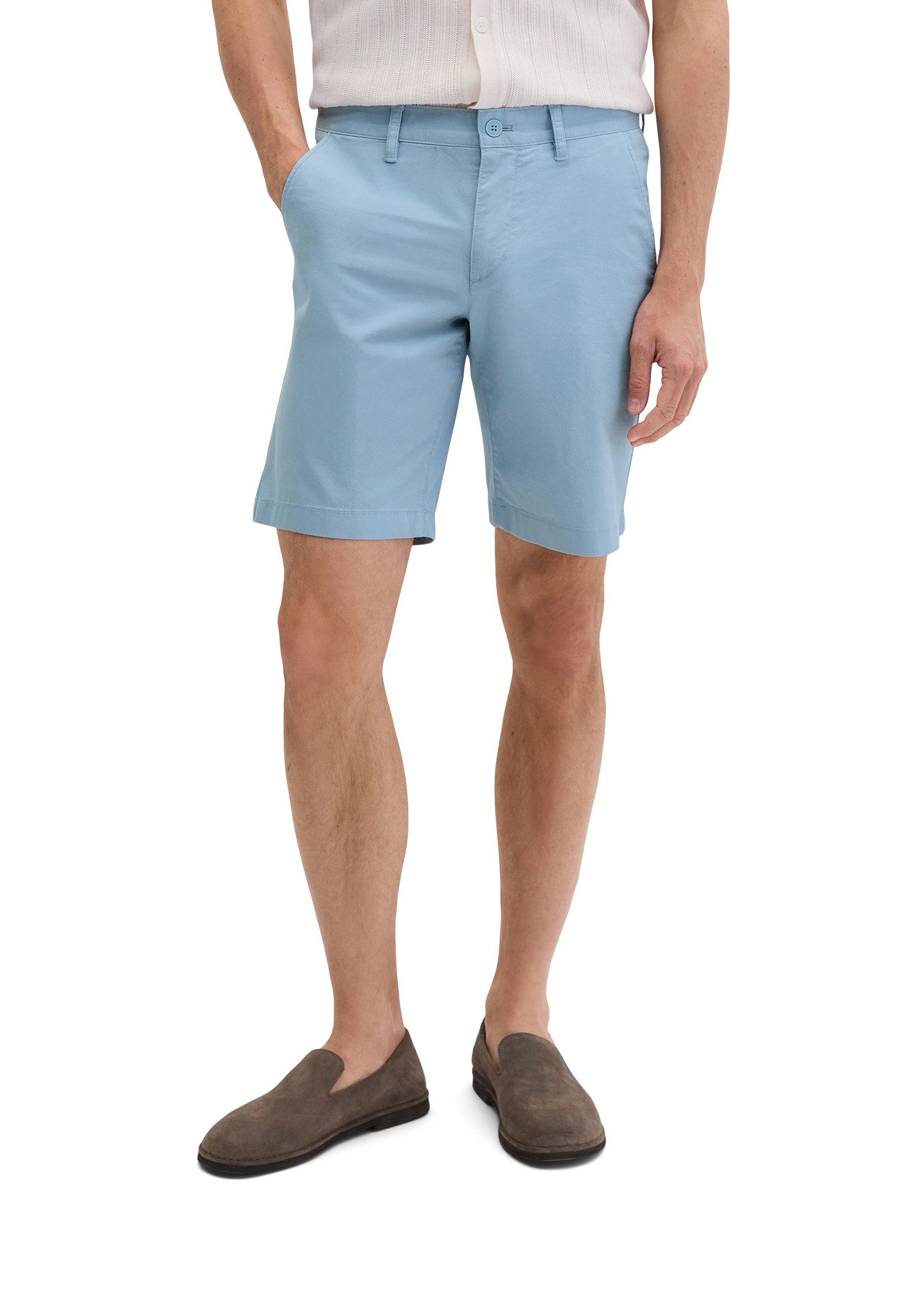 Marc O'Polo Shorts aus leichtem Stretch-Twill