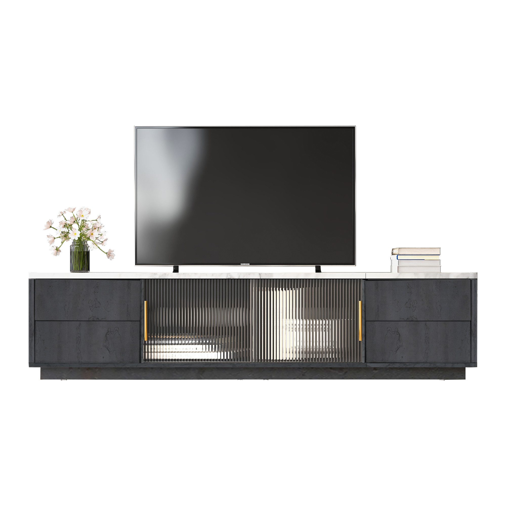 Merax Lowboard mit Push-to-Open Funktion, TV-Schrank, günstig online kaufen