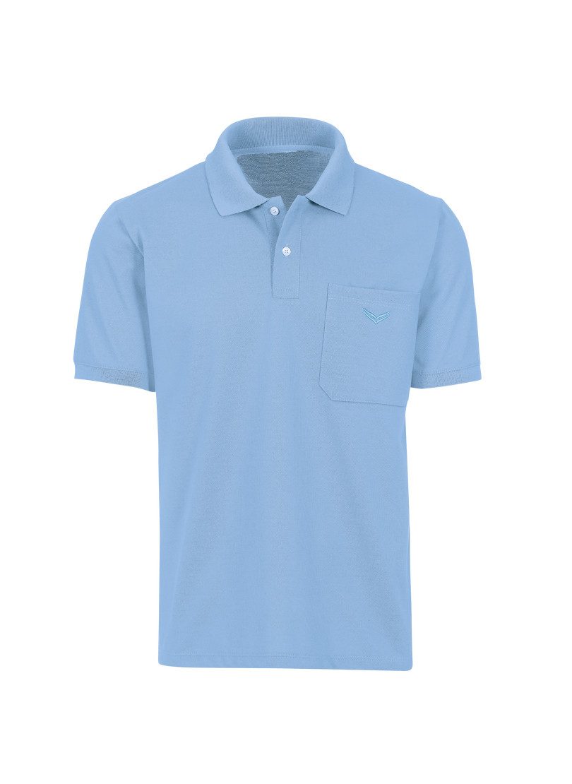 Trigema Poloshirt TRIGEMA Polohemd mit Brusttasche (1-tlg) günstig online kaufen