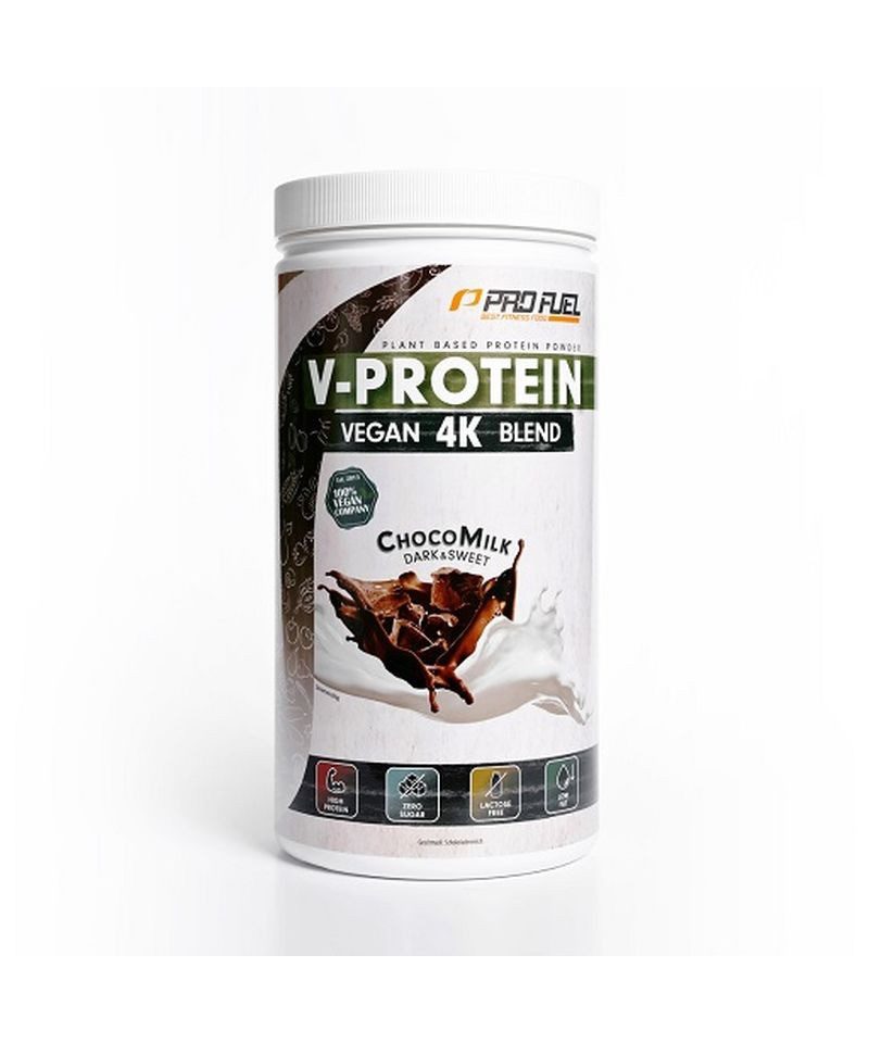 ProFuel V-PROTEIN vegan 4K blend 750g - Salted Caramel Pulver, 750 g, Pulver