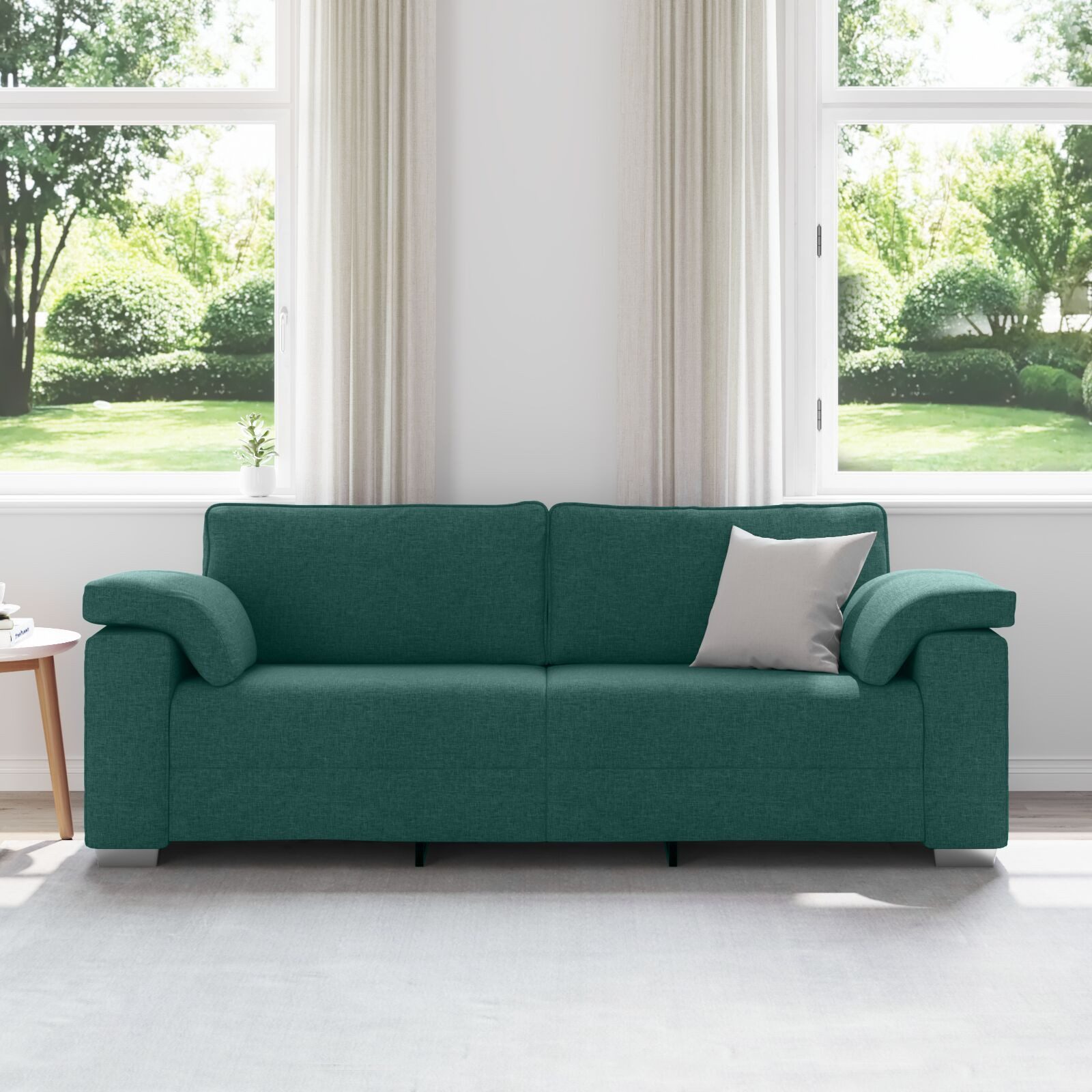 vidaXL Sofa 3-Sitzer Sofa Dunkelgrün 178 günstig online kaufen