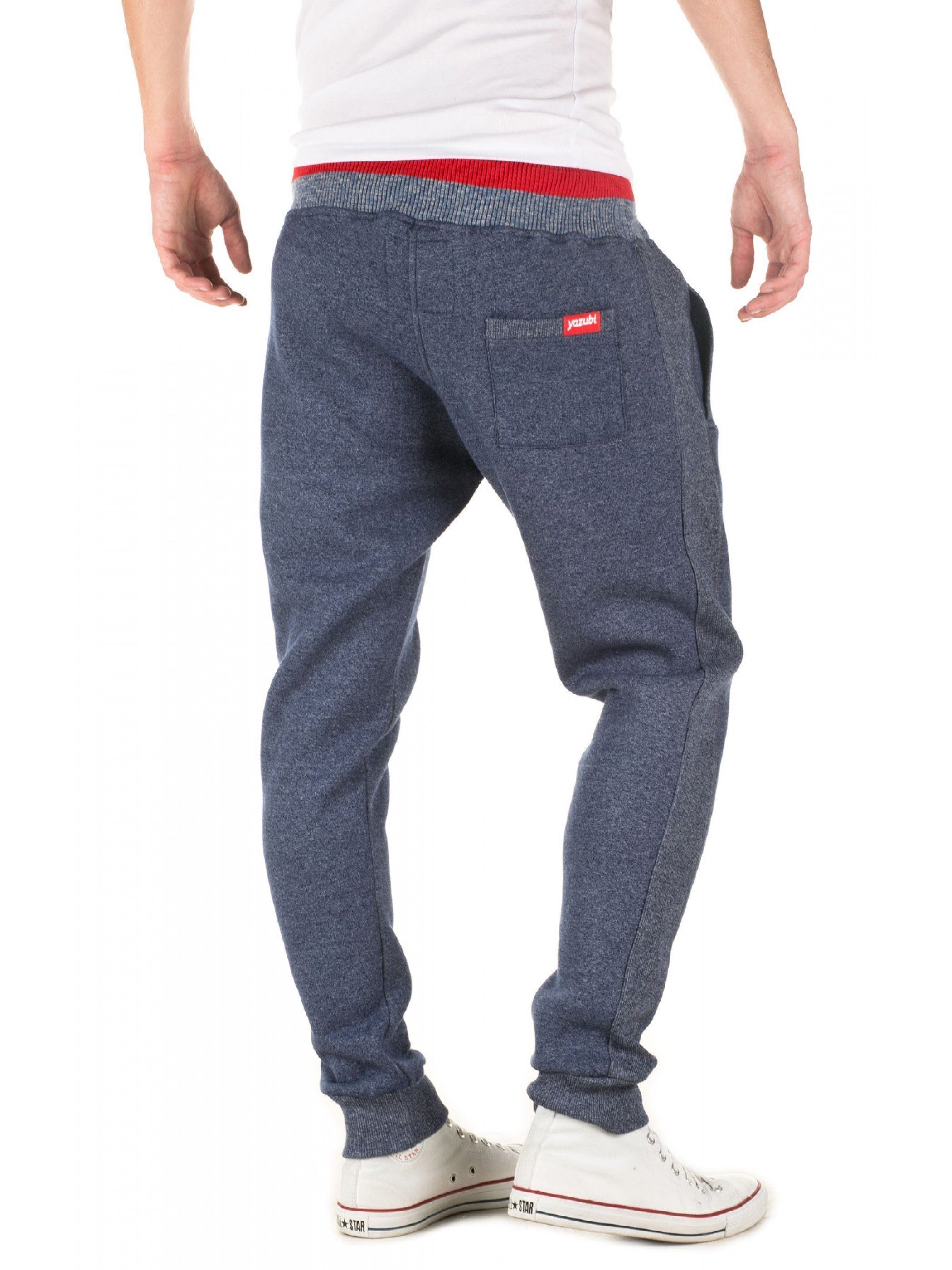 Sweatpants Lucas Bund blue 193919) (nightshadow Yazubi mit Blau elastischem Jogginghose