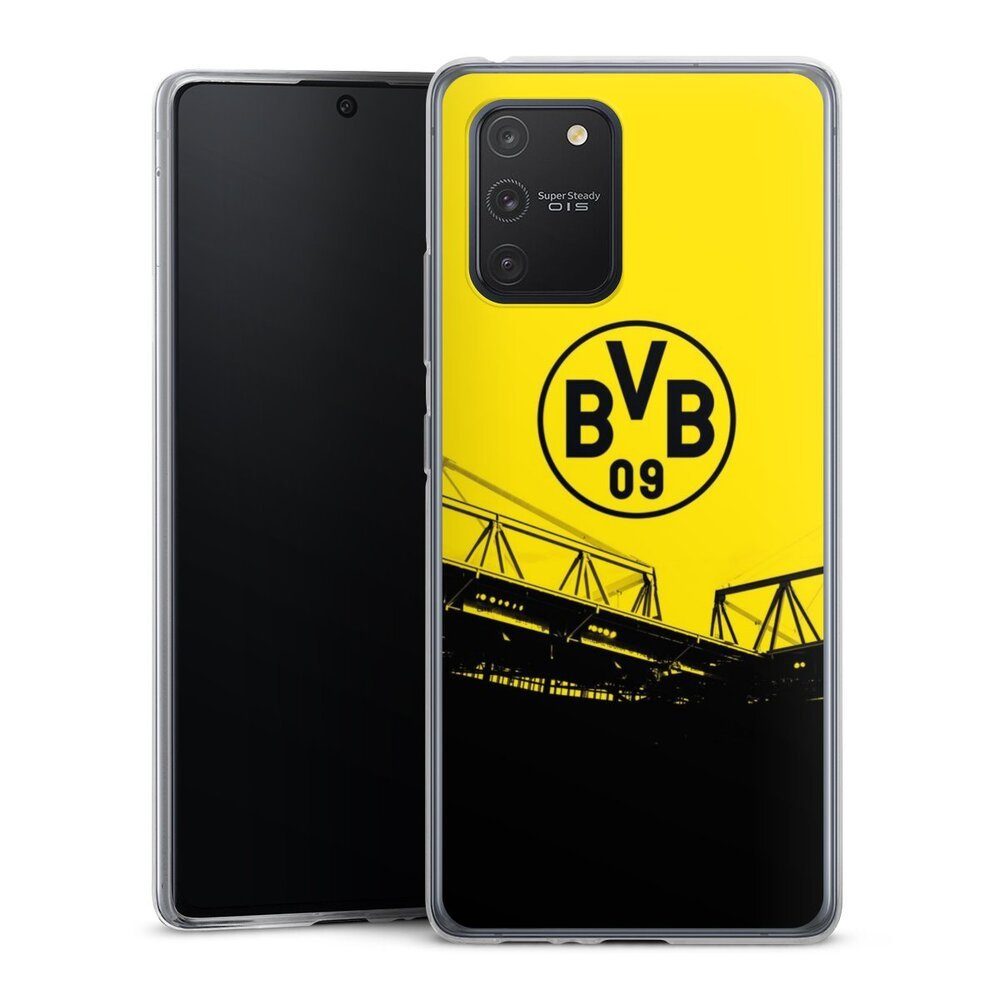 DeinDesign Handyhülle Borussia Dortmund BVB Fanartikel Stadion Schwarz-Gelb - BVB, Samsung Galaxy S10 Lite Slim Case Silikon Hülle Ultra Dünn Schutzhülle