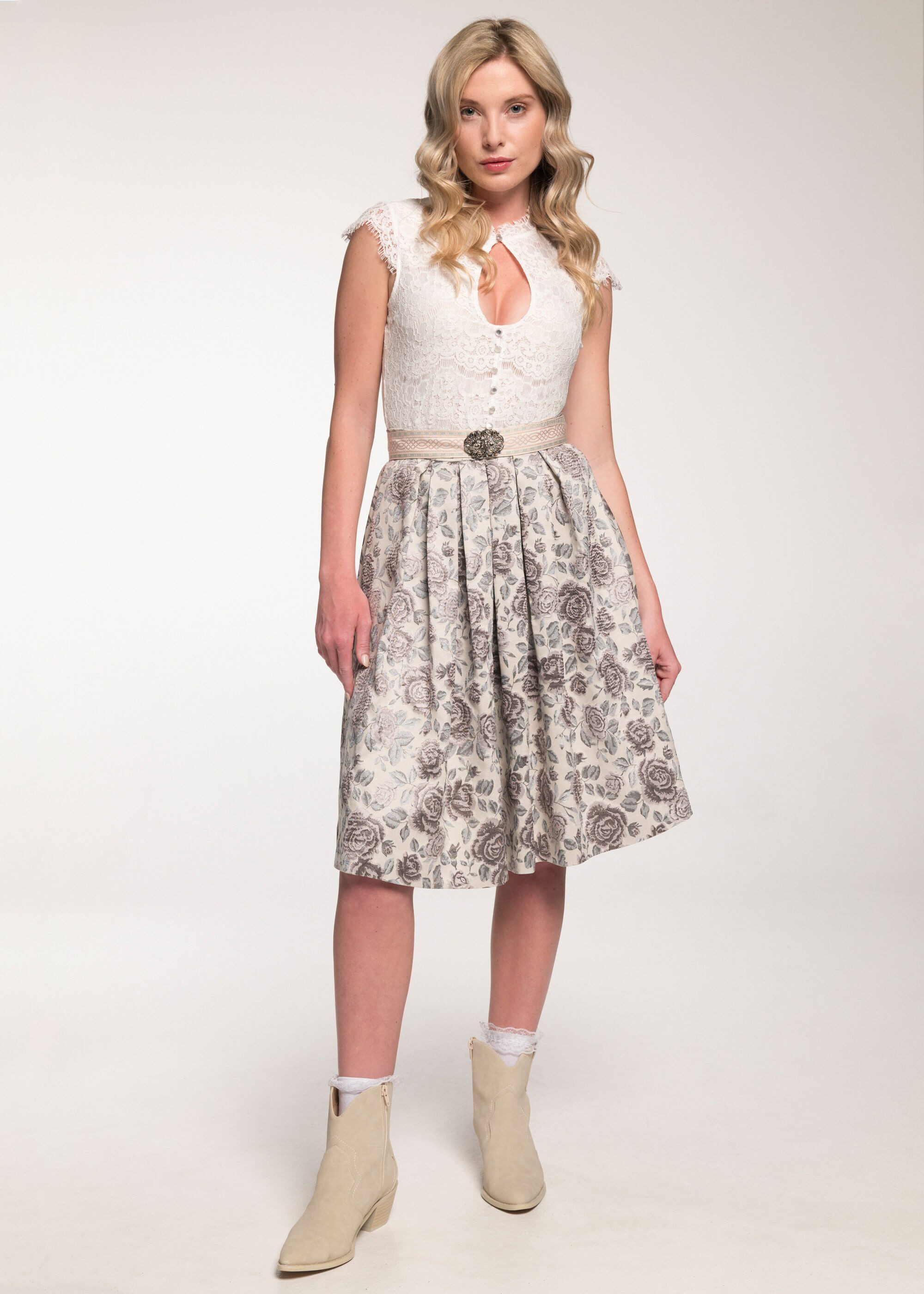 Spieth & Wensky Trachtenrock Gwyneth (1-tlg) mit edler Gürtelschließe günstig online kaufen