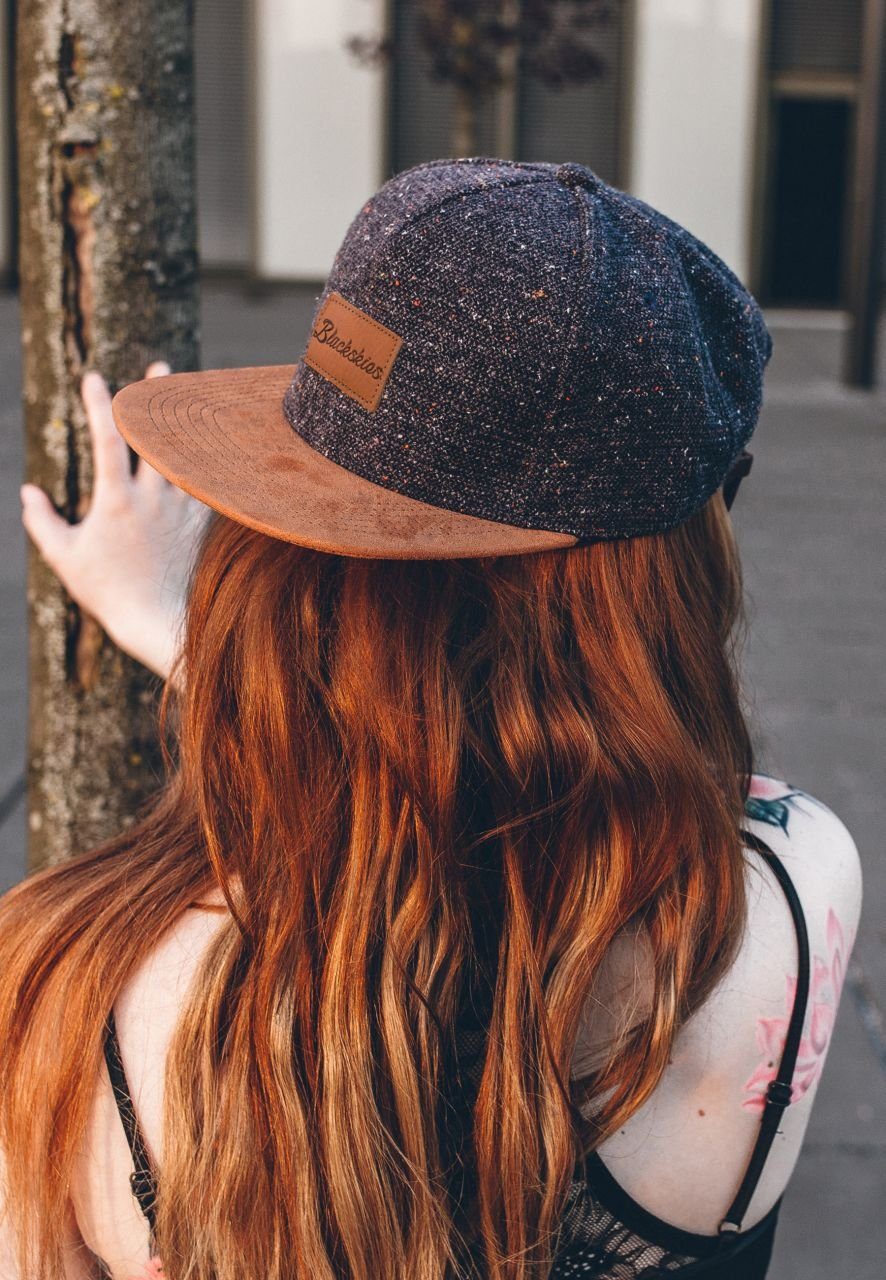 Blackskies Snapback Cap Obsidius Snapback Cap - Navyblau-Braun