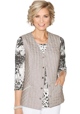 CLASSIC Жилет стеганый с с V-образным вырезом