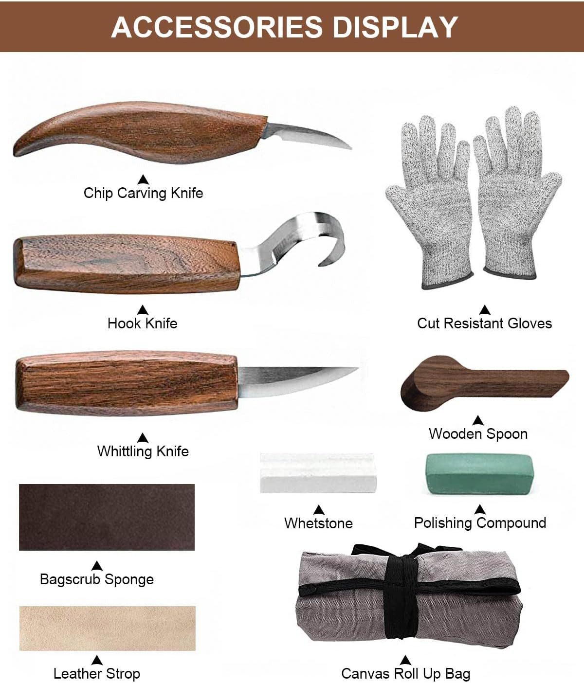 UE Stock Holz-Reparaturset 10-teiliges Holzschnitzwerkzeug Set günstig online kaufen