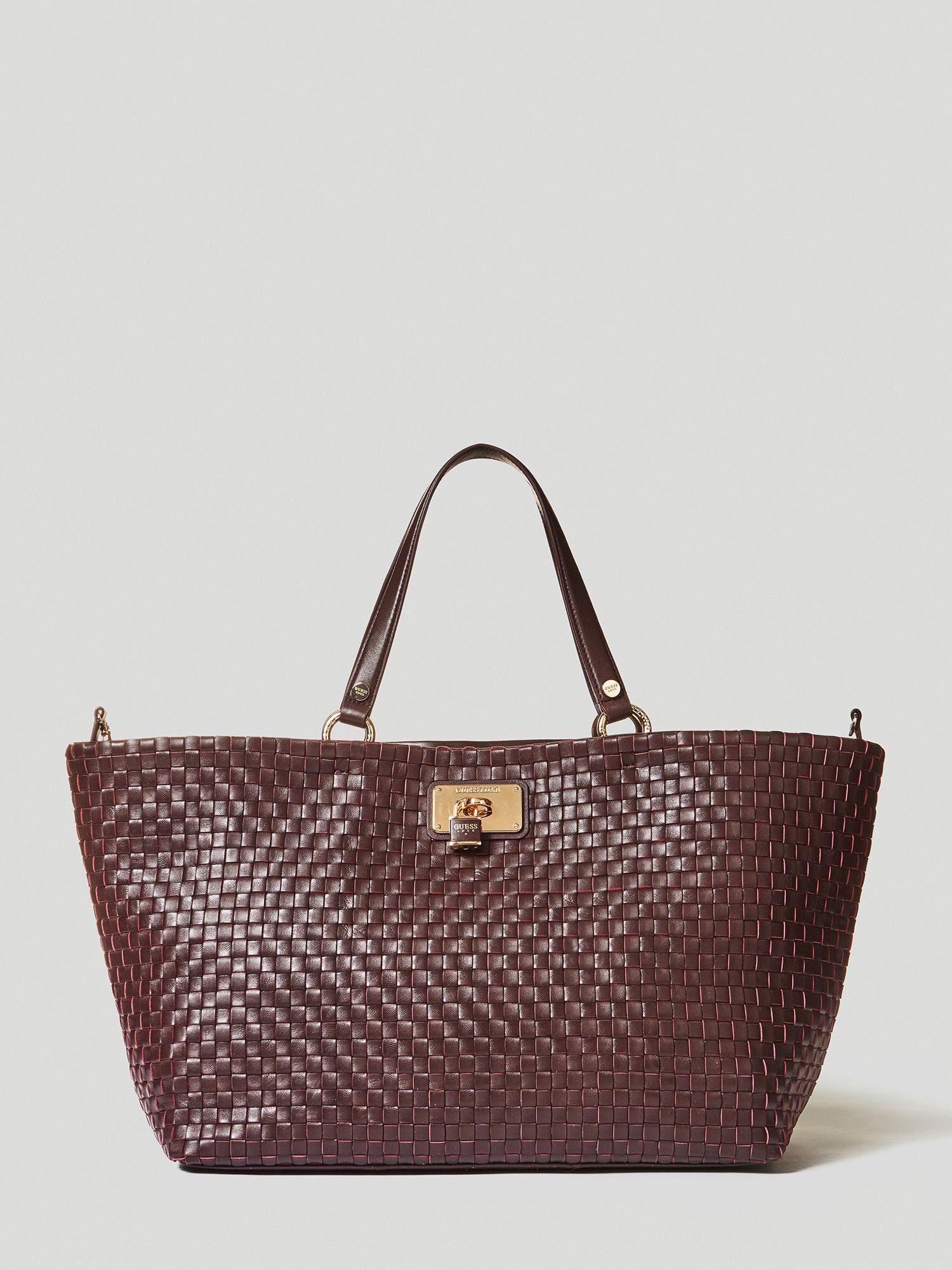 Guess Shopper, Außenmaterial aus echtem Leder online kaufen | OTTO