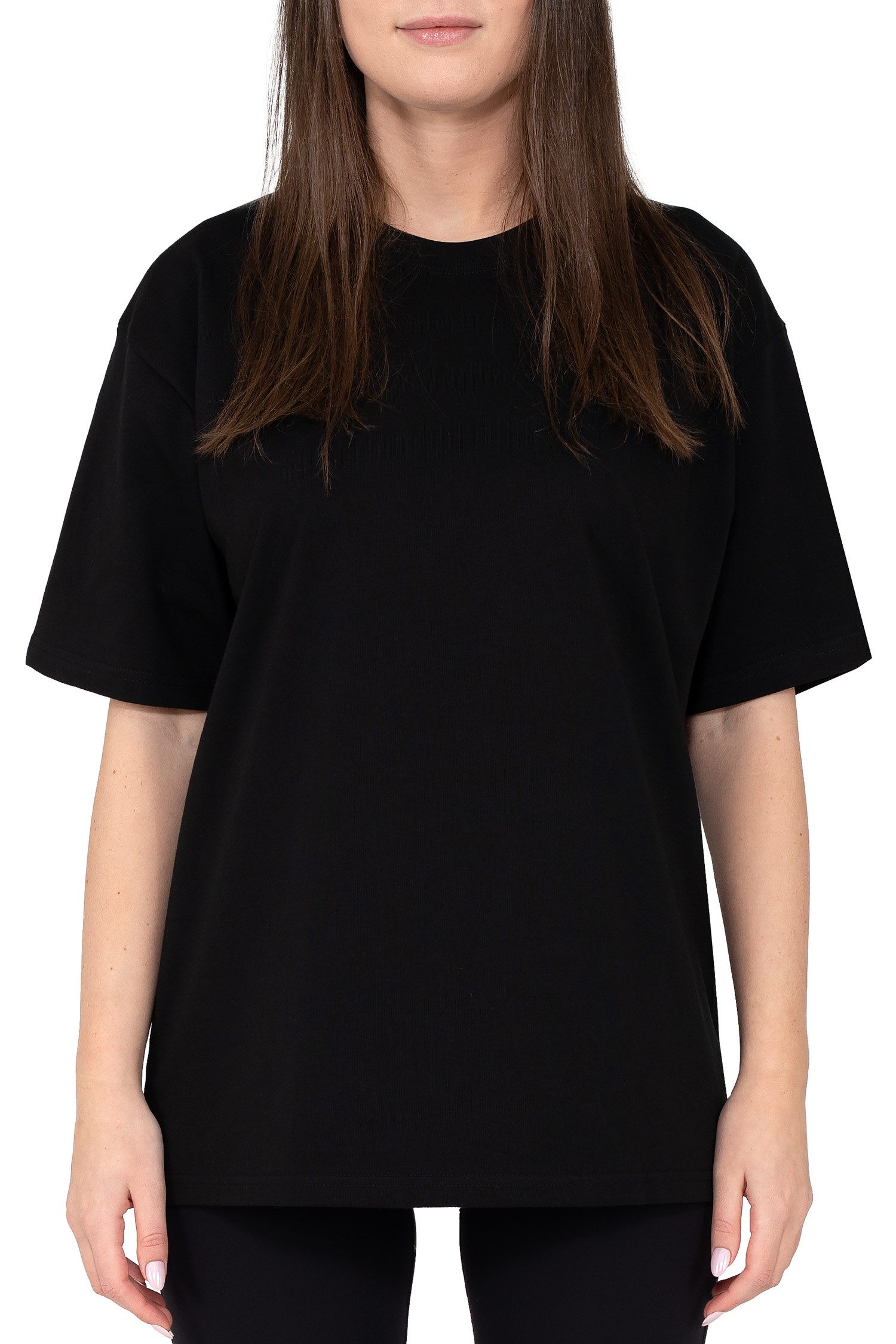 Reichstadt Oversize-Shirt Oversized Kurzarmshirt 24RSW058 in kräftigen Farben